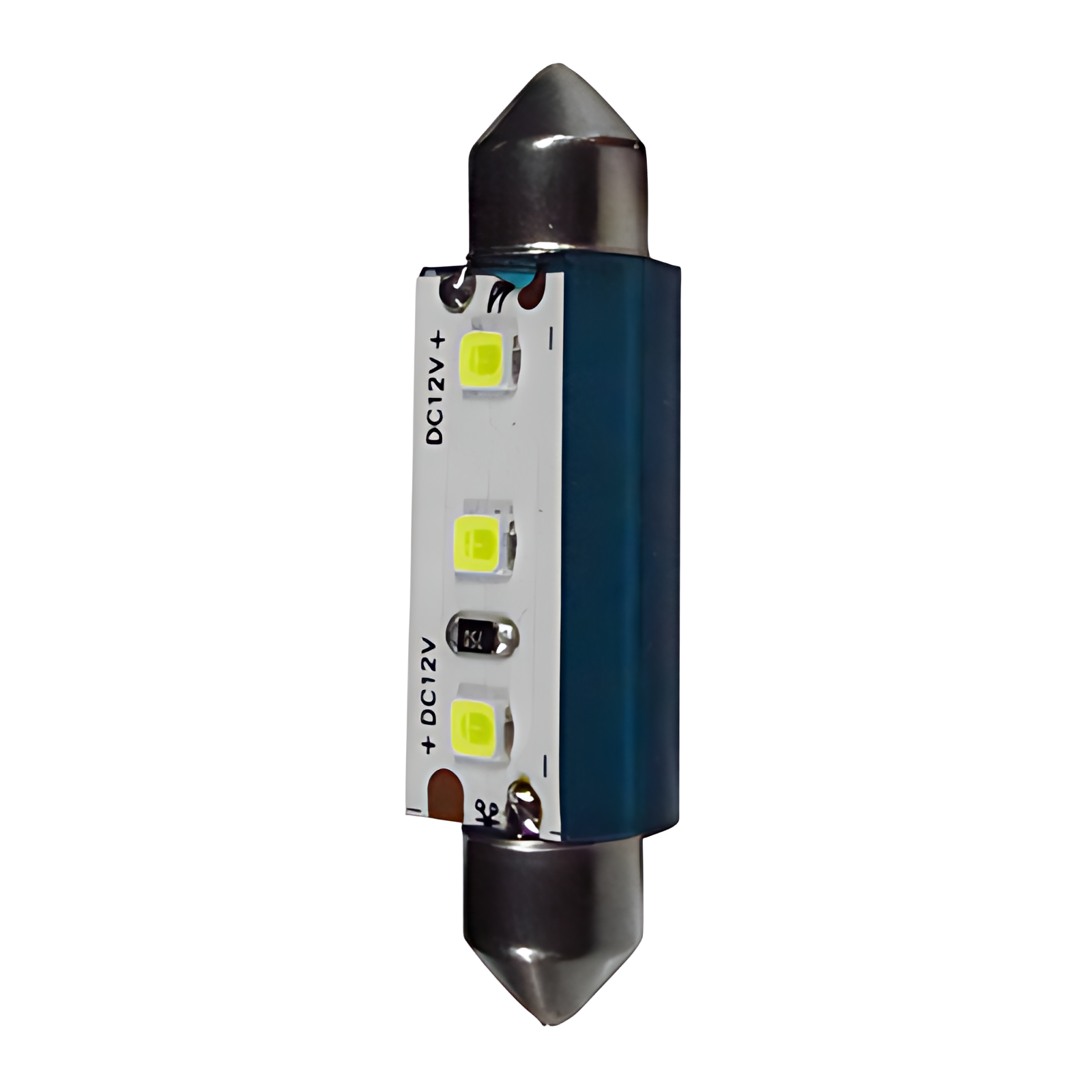 LAMPADA LED TORPEDO 44 BRANCA 24V 18W (10 UNID) - U1175