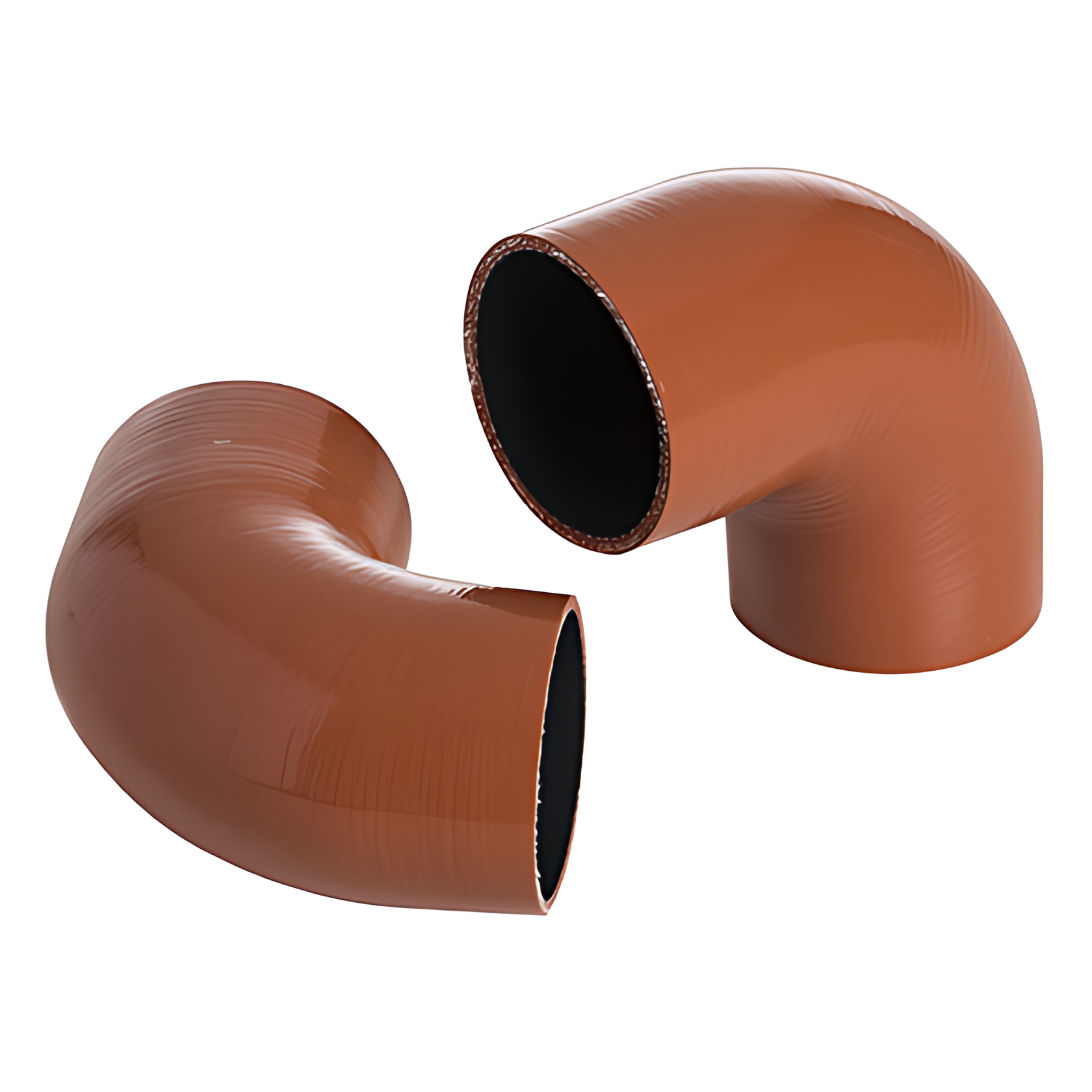 MANGUEIRA INTERCOOLER SILICONE COTOVELO VERMELHA SAIDA - 6009101059009