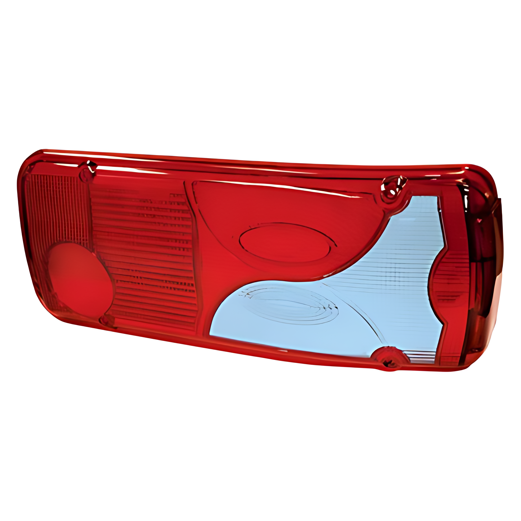 LENTE LANTERNA LD VERMELHA E AZUL - 2V5945112