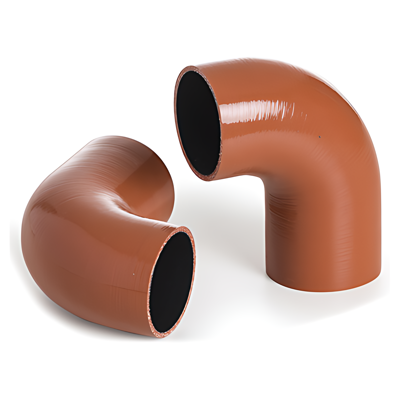 MANGUEIRA INTERCOOLER SILICONE COTOVELO VERMELHA SAIDA - 6021101023000