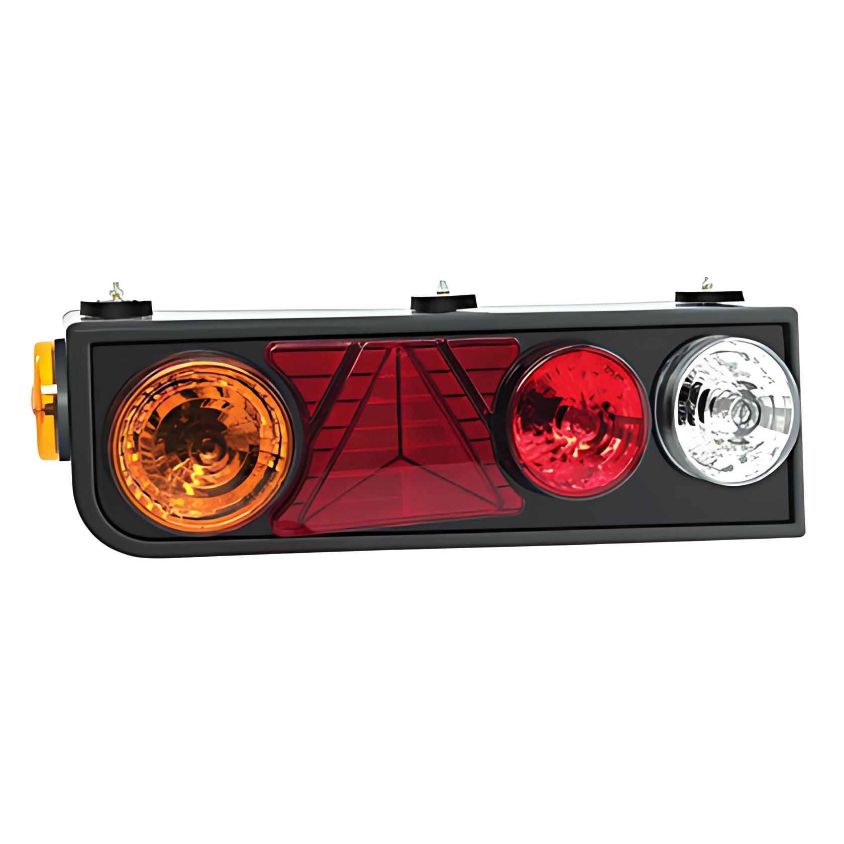 LANTERNA TRASEIRA COMPLETA LD METALIZADA RANDON COM TRIANGULO - 210102692