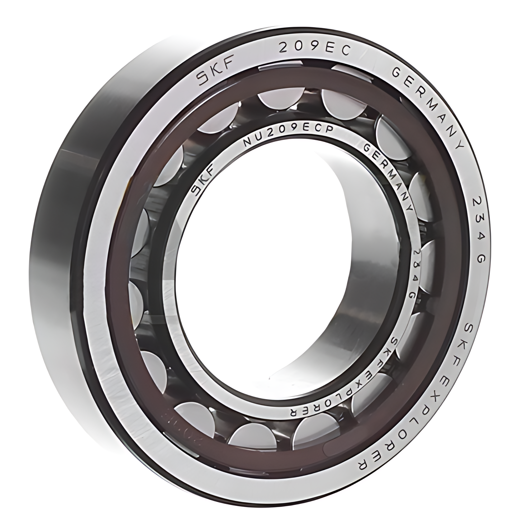 CONJUNTO ROLAMENTO ROLO CILINDRICO - NU209ECP