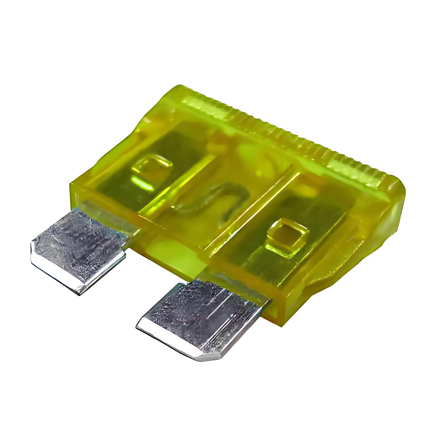 FUSIVEL LAMINA 20A UNIVERSAL - AMARELO - DNI316020