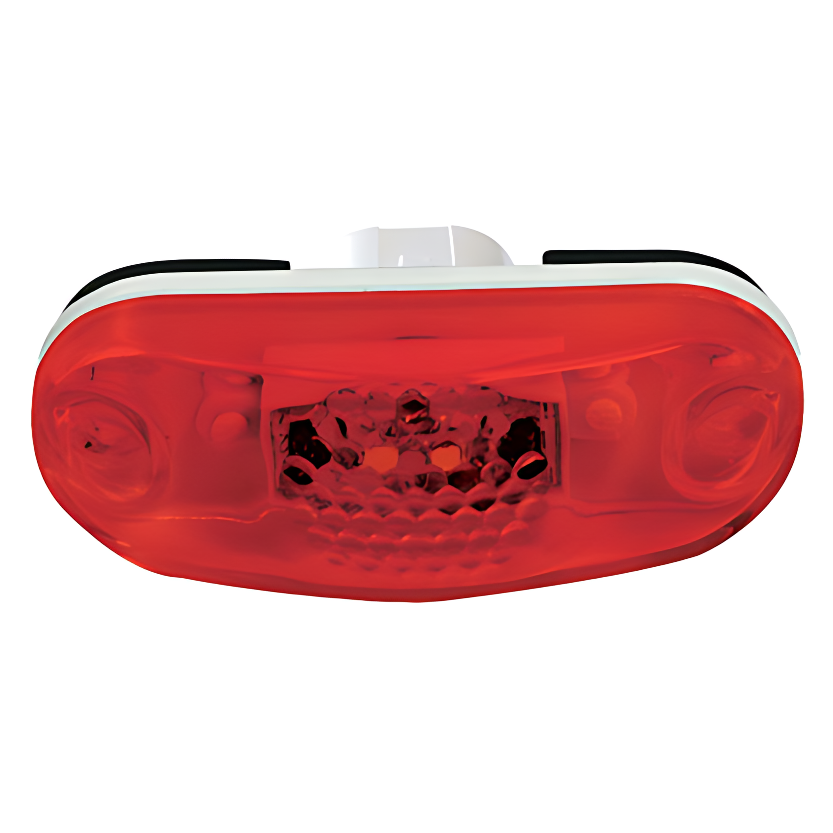 LANTERNA 2 LEDS DE PLACA VERMELHO ACRILICO - PL13340063