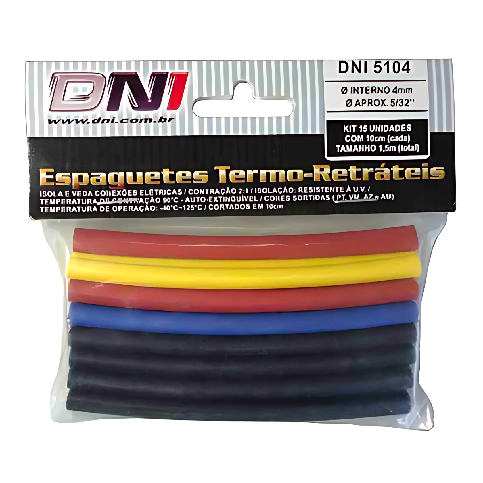 ESPAGUETE TERMORETRATIL 4MM - DNI5104
