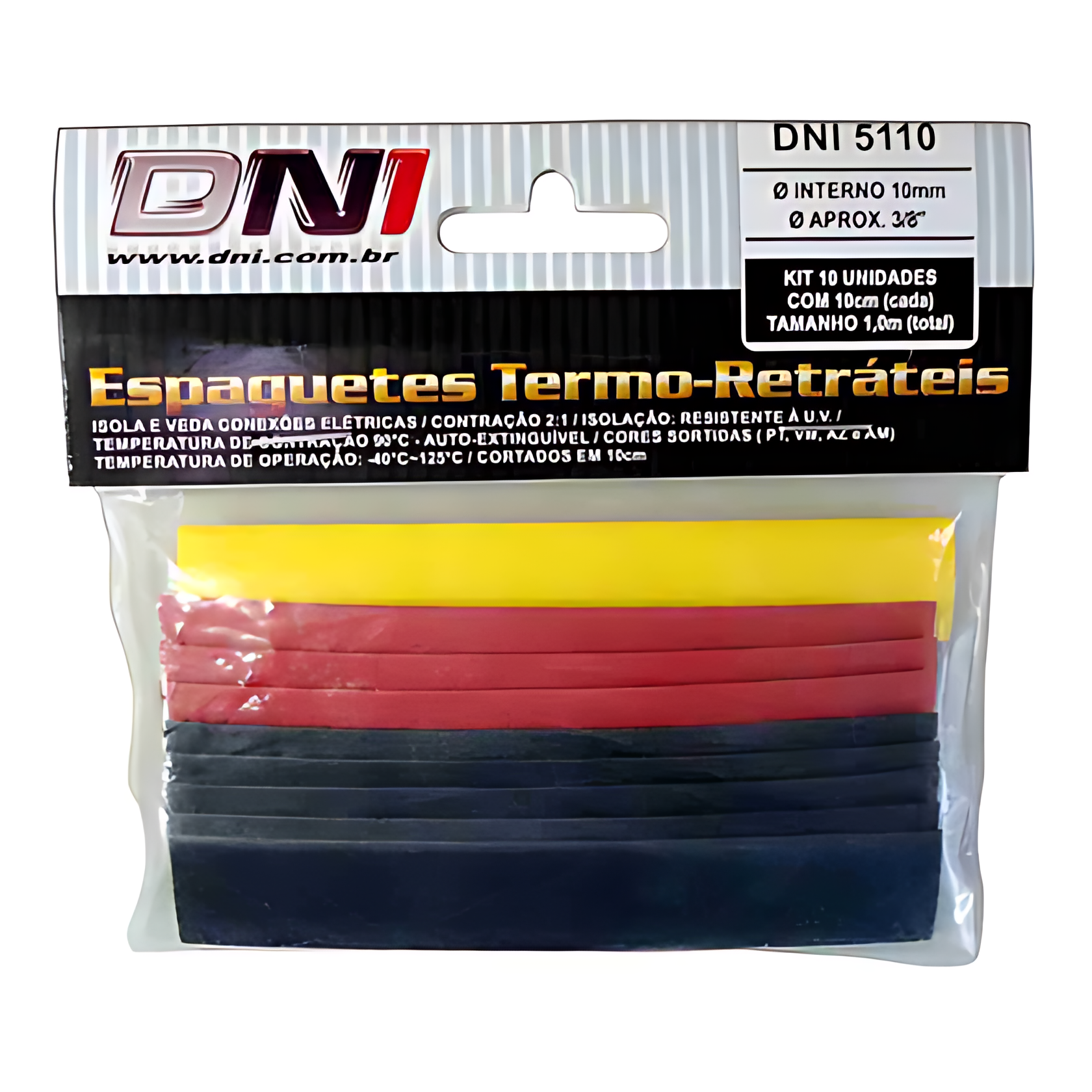 ESPAGUETE TERMORETRATIL 10MM - DNI5110