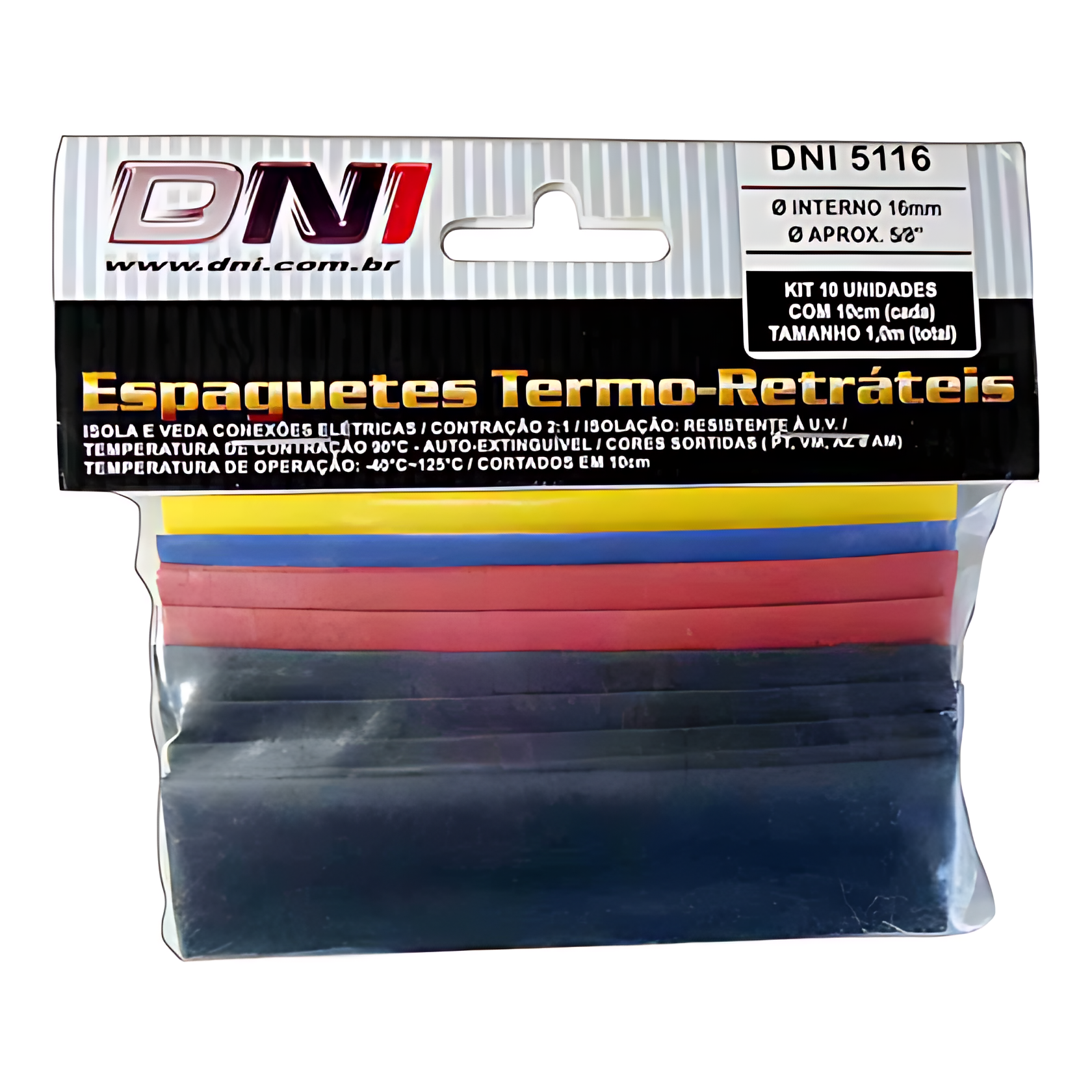 ESPAGUETE TERMORETRATIL 16MM - DNI5116