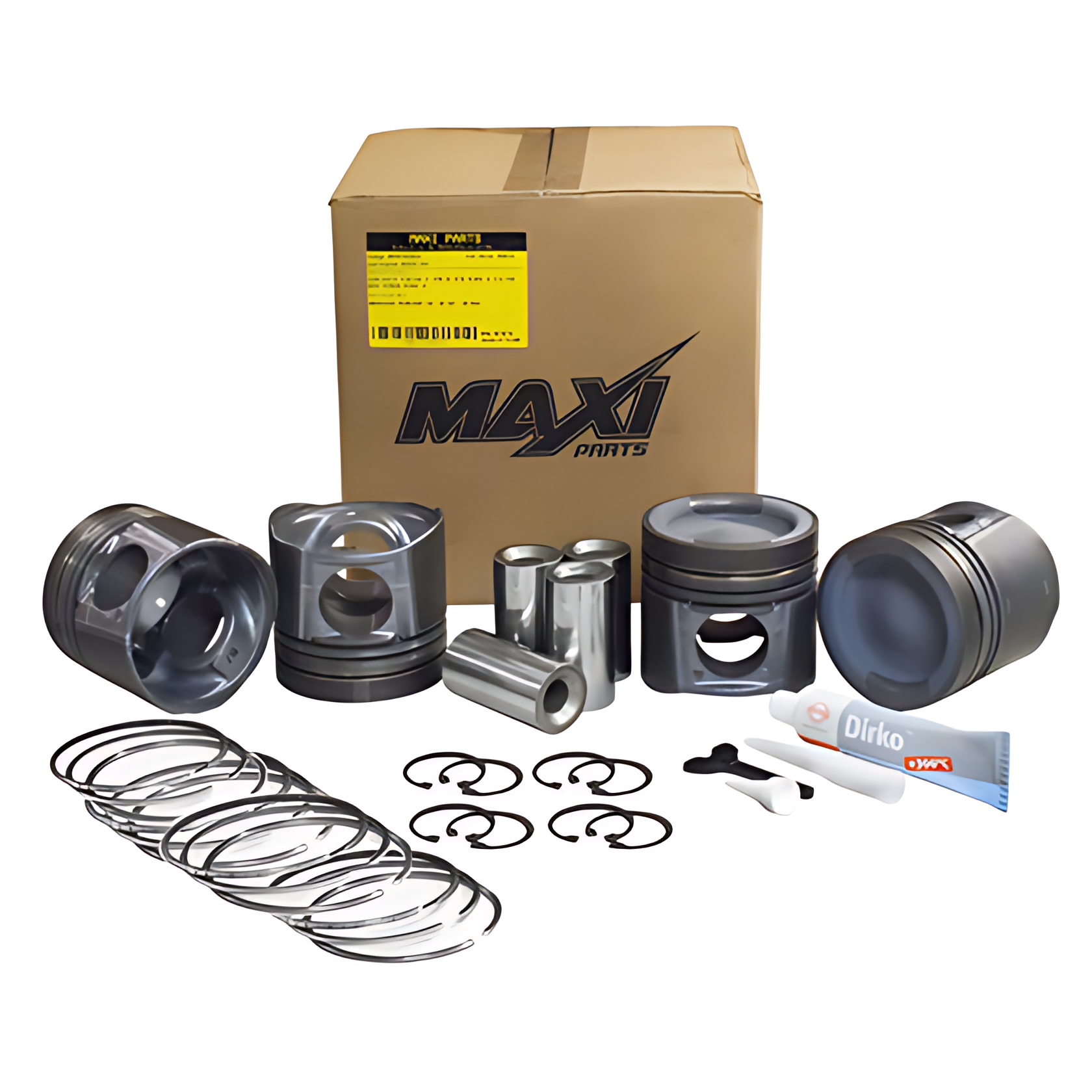 CONJUNTO PISTAO E ANEIS STD PARA 4 CILINDROS OM924 EURO 3 - 9260371301