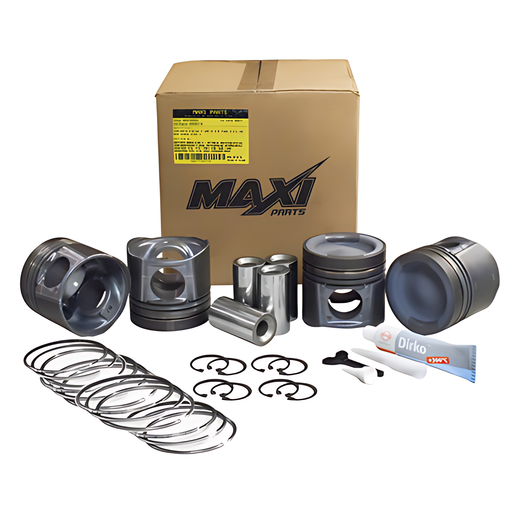 CONJUNTO PISTAO E ANEIS STD PARA 4 CILINDROS OM924 EURO V - 9260304118