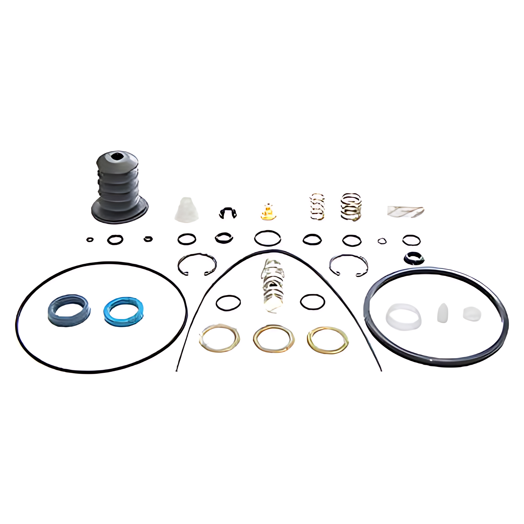 JOGO REPARO SERVO EMBREAGEM  COM HASTE 125MM - QA1946R