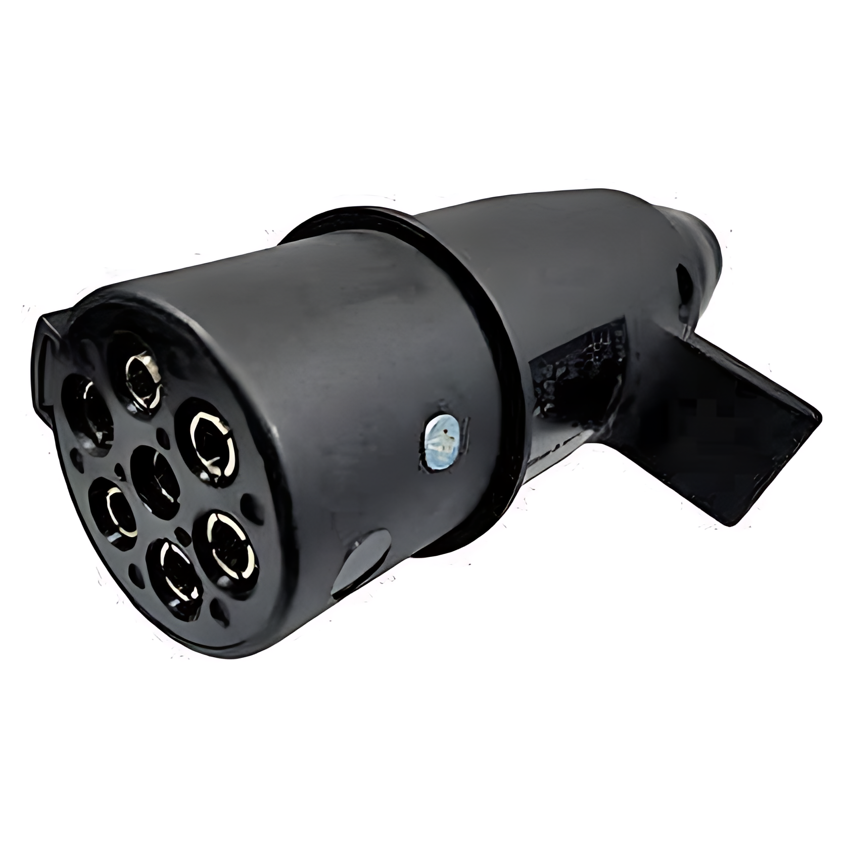 TOMADA ELETRICA REDONDA PLASTICO 7 POLOS ( MACHO ) - DNI8312