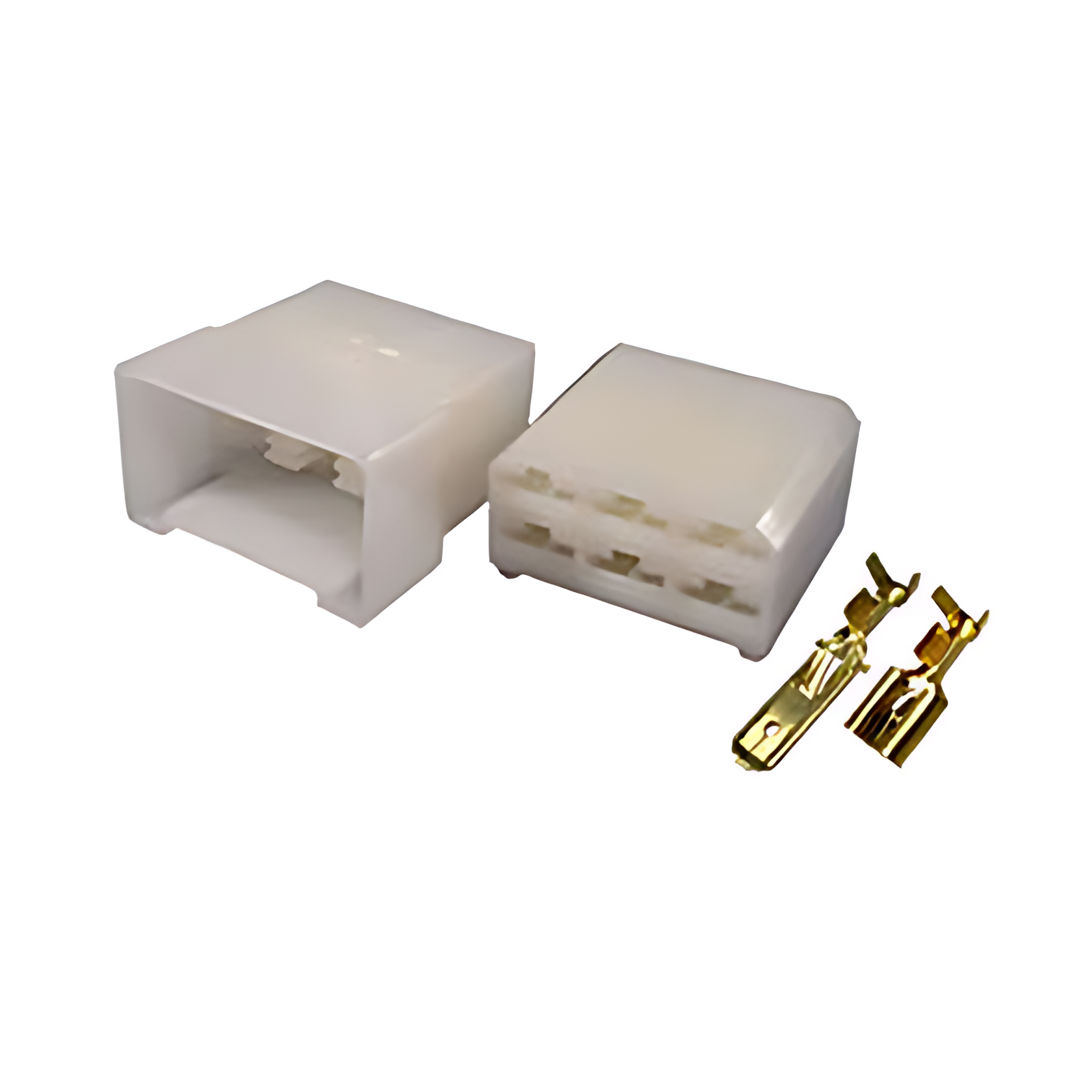 KIT CONECTOR MACHO FEMEA COM TERMINAIS - ETE7506