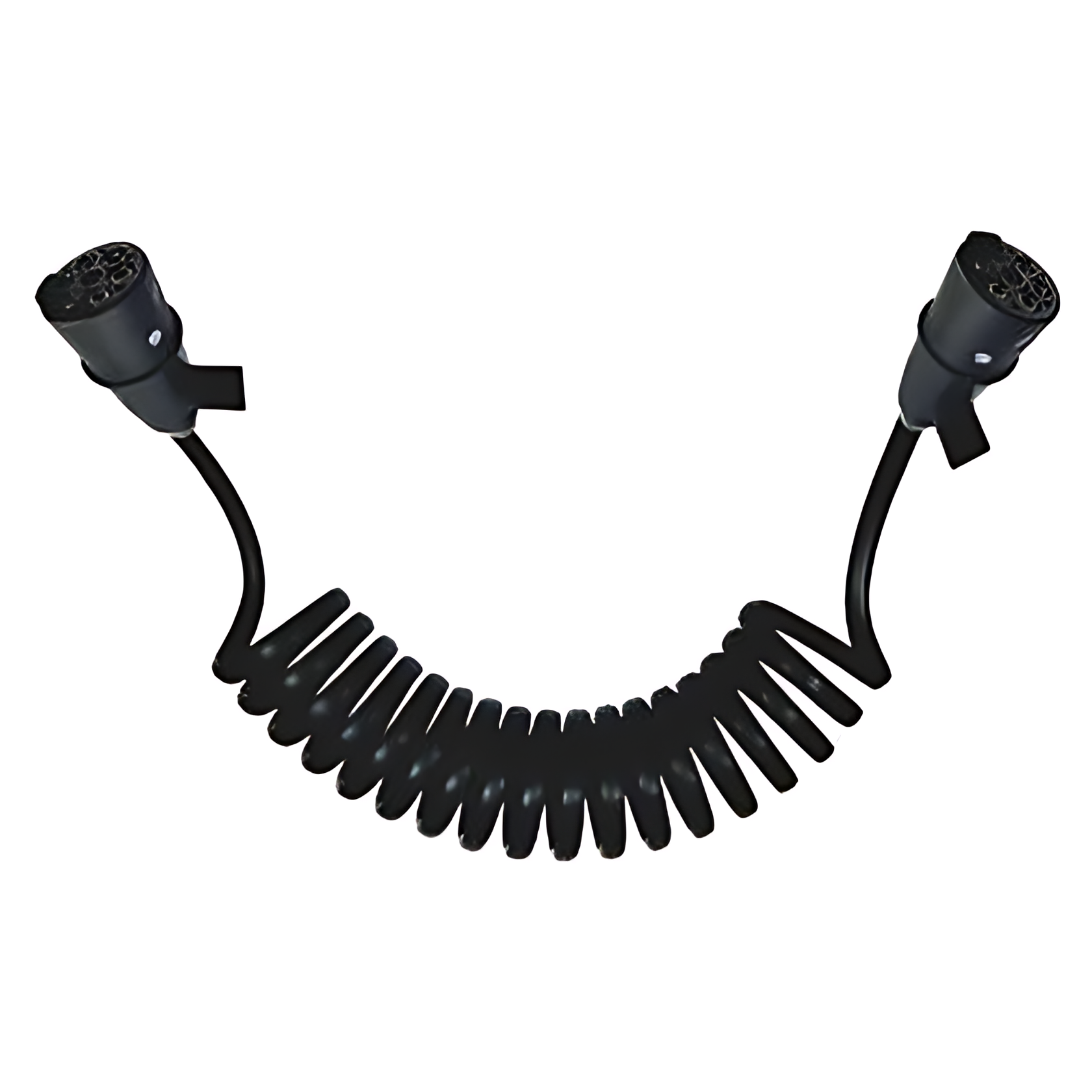 CHICOTE ELETRICO ESPIRAL 6.5 7 VIAS BIVOLT - DNI8346