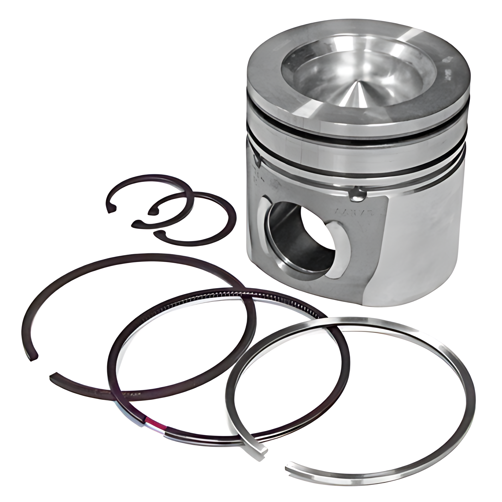 KIT PISTAO COM ANEIS E TRAVAS STD SEM PINO  MOTOR CUMMINS ISB   8619 - BH1X6108DA