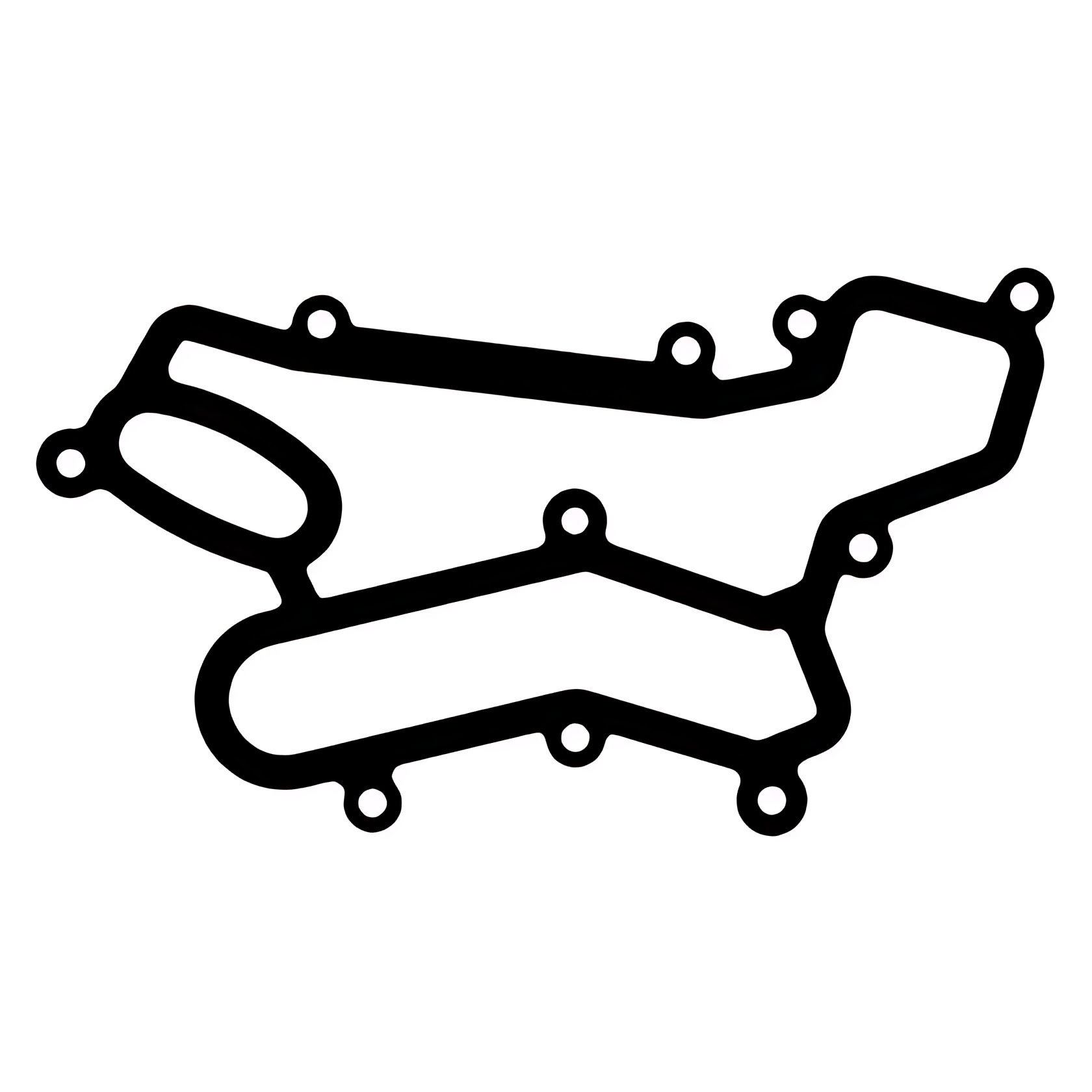 JUNTA CARCACA FILTRO OLEO SCANIA DC13 EURO 5 - 59531OR