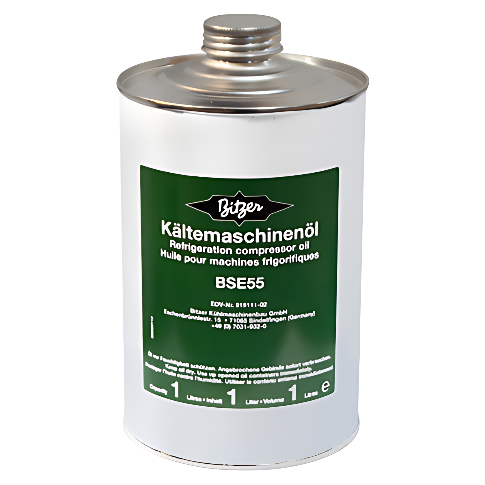 OLEO COMPRESSOR AC BSE55 1 LITRO BITZER - 8885080000100