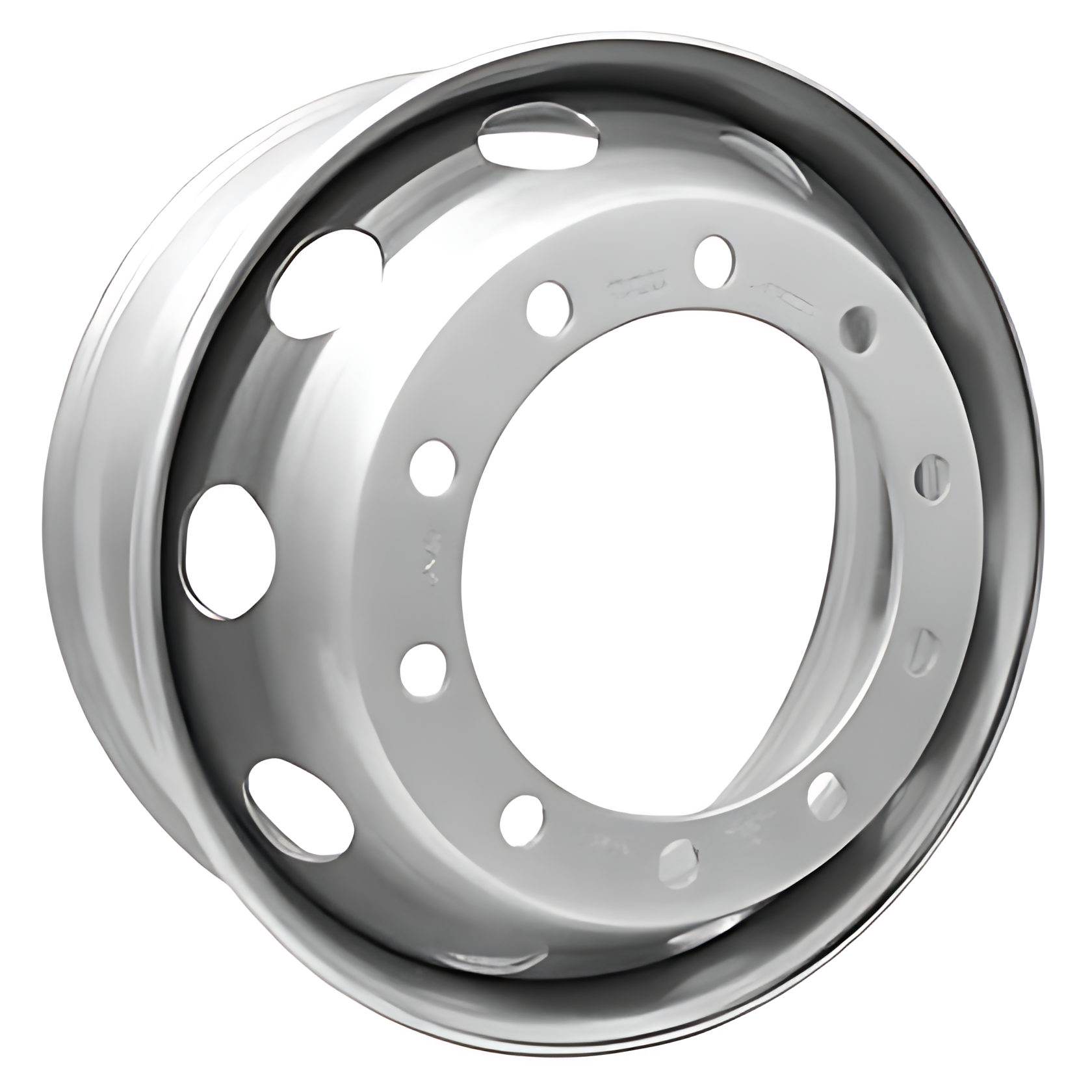 RODA DISCO 7,50 x 22,5 SEM CAMARA 10 FUROS RETO PNEU 275 - 0308970501