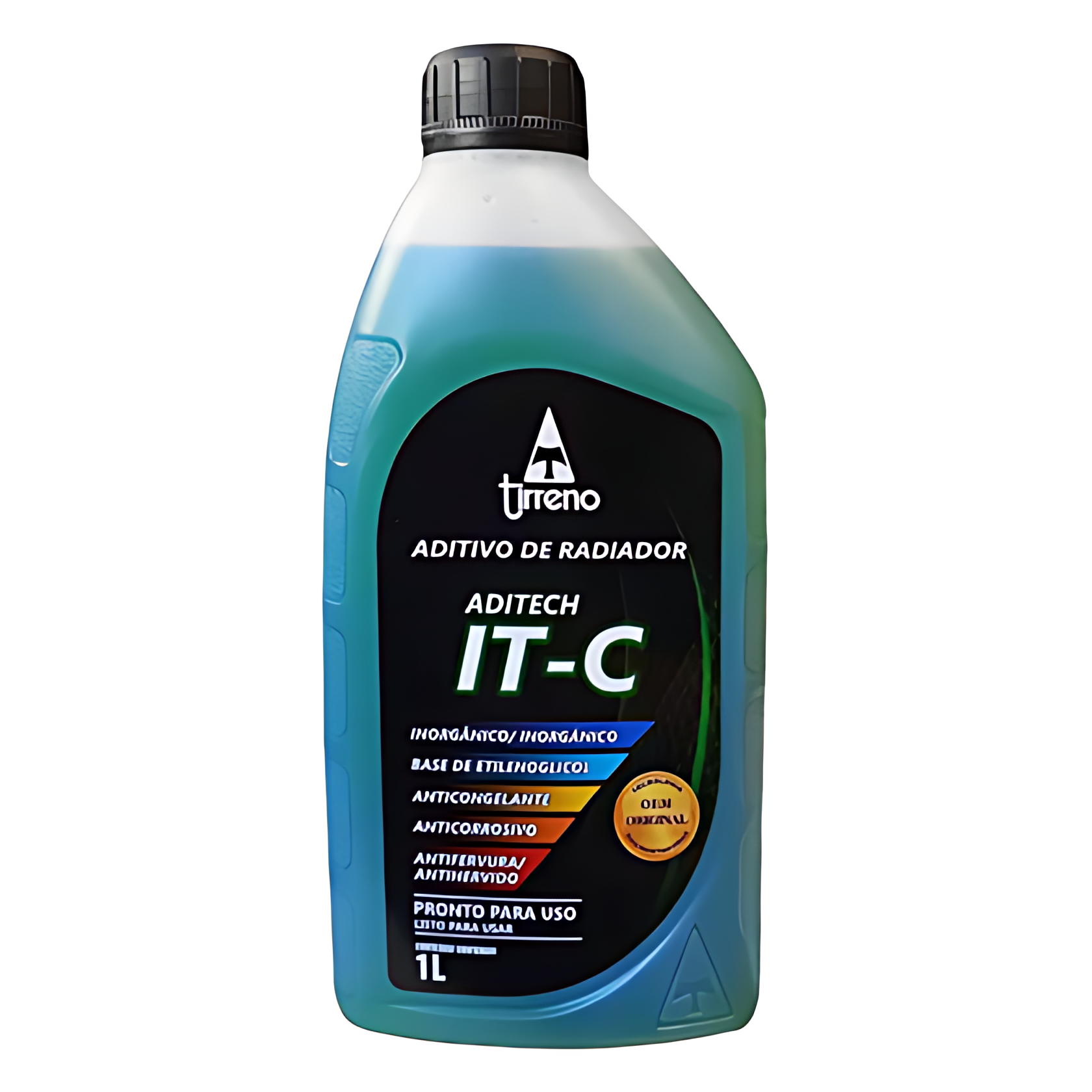 ADITIVO INORGANICO VERDE 1 LITRO PRONTO PARA USO LONG LIFE - FLUDS308FU1