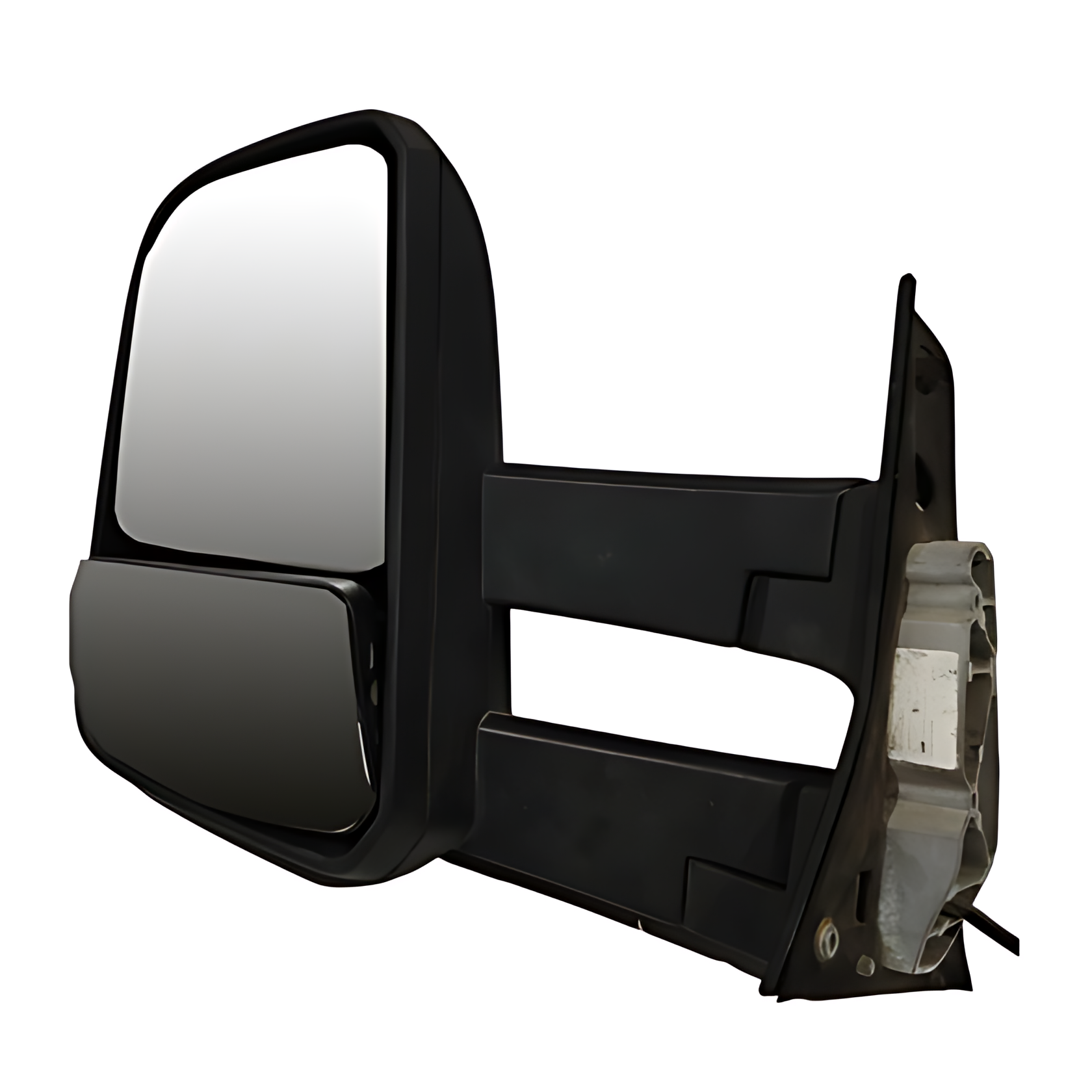 CONJUNTO ESPELHO RETROVISOR LE BIPARTIDO ELETRICO 12V SEM DESEMBACADOR CONVEXO ( BRACO LONGO ) - 23B857501C - Imagem 1