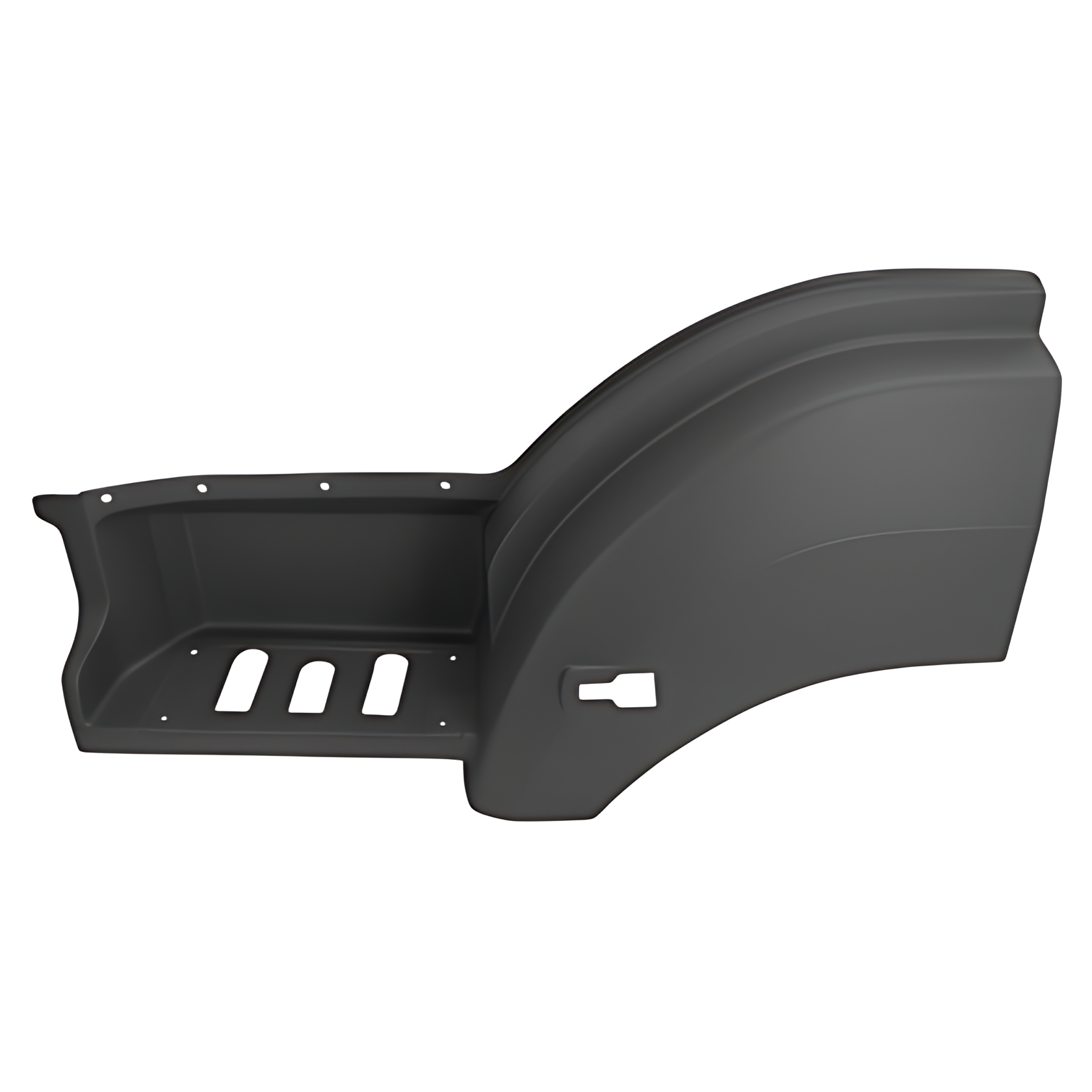 PARALAMA ESTRIBO LE COM FURO RTM ( PLASTICO INJETADO ) - 04081000