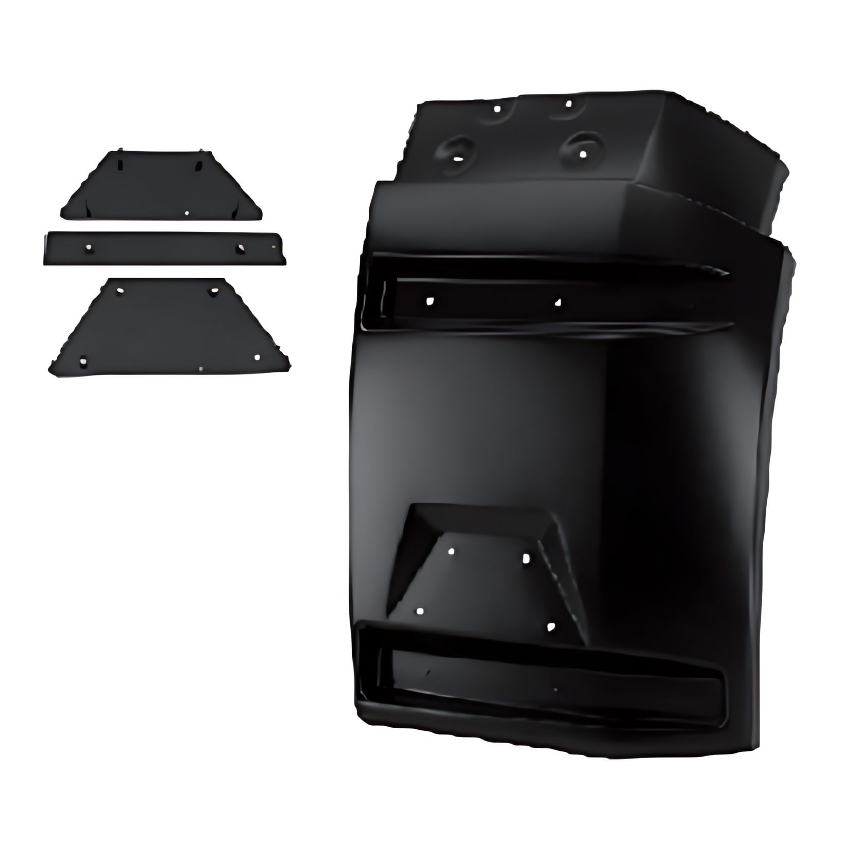 PARALAMA TRASEIRO FORD CARGO 2842 LD - 0386