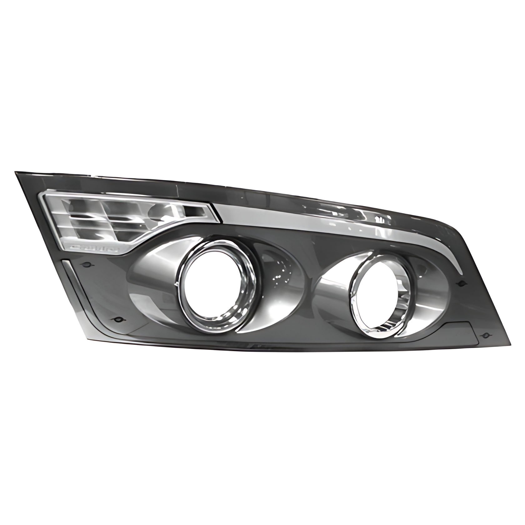 CONJUNTO MOLDURA DIANTEIRA LD COM PISCA DRL GUIA LUZ LED 24V CAIO ORIGINAL - 79484003