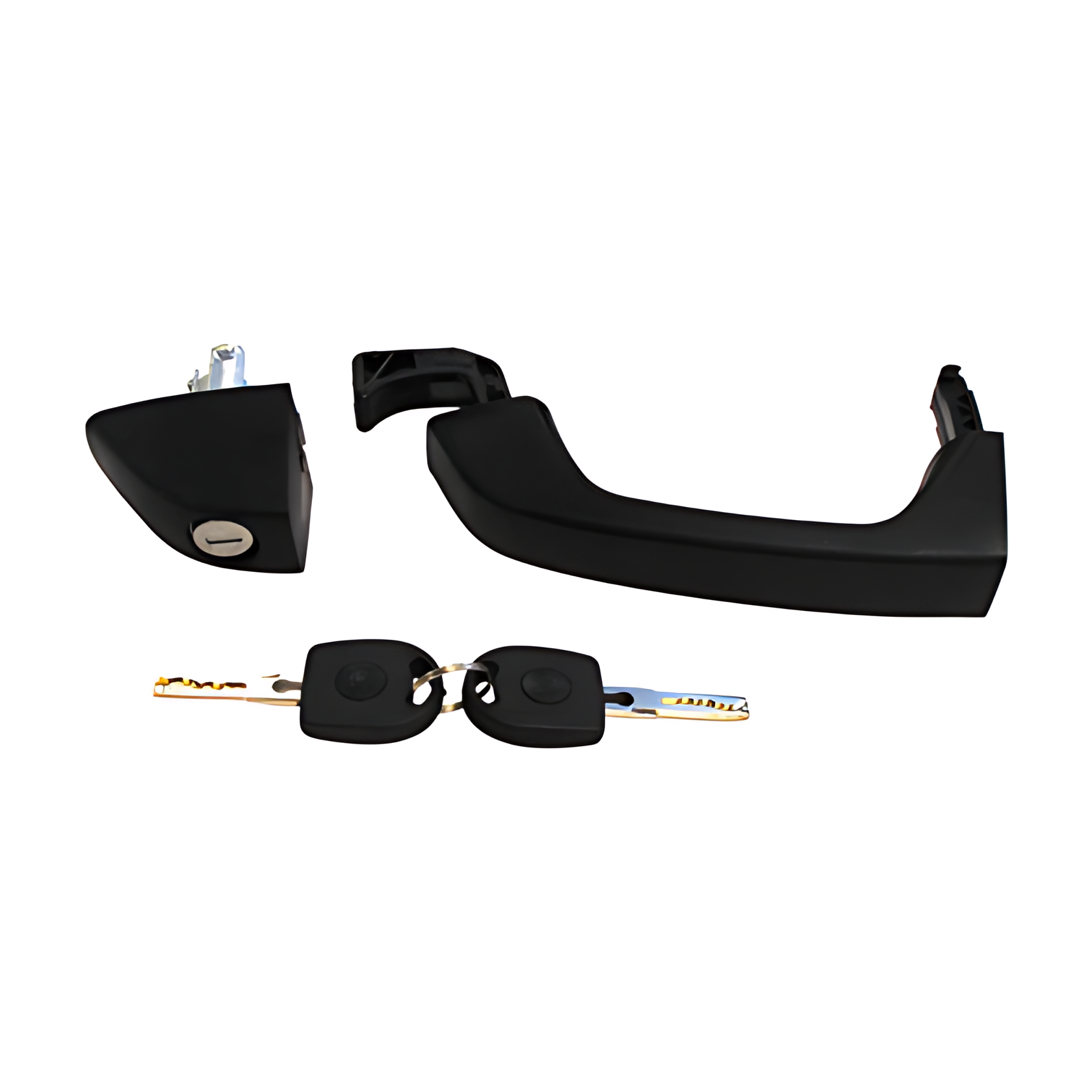 MACANETA EXTERNA PORTA LE COMPLETA ( COM CILINDRO 02 CHAVES )  NOVO DELIVERY - 22955