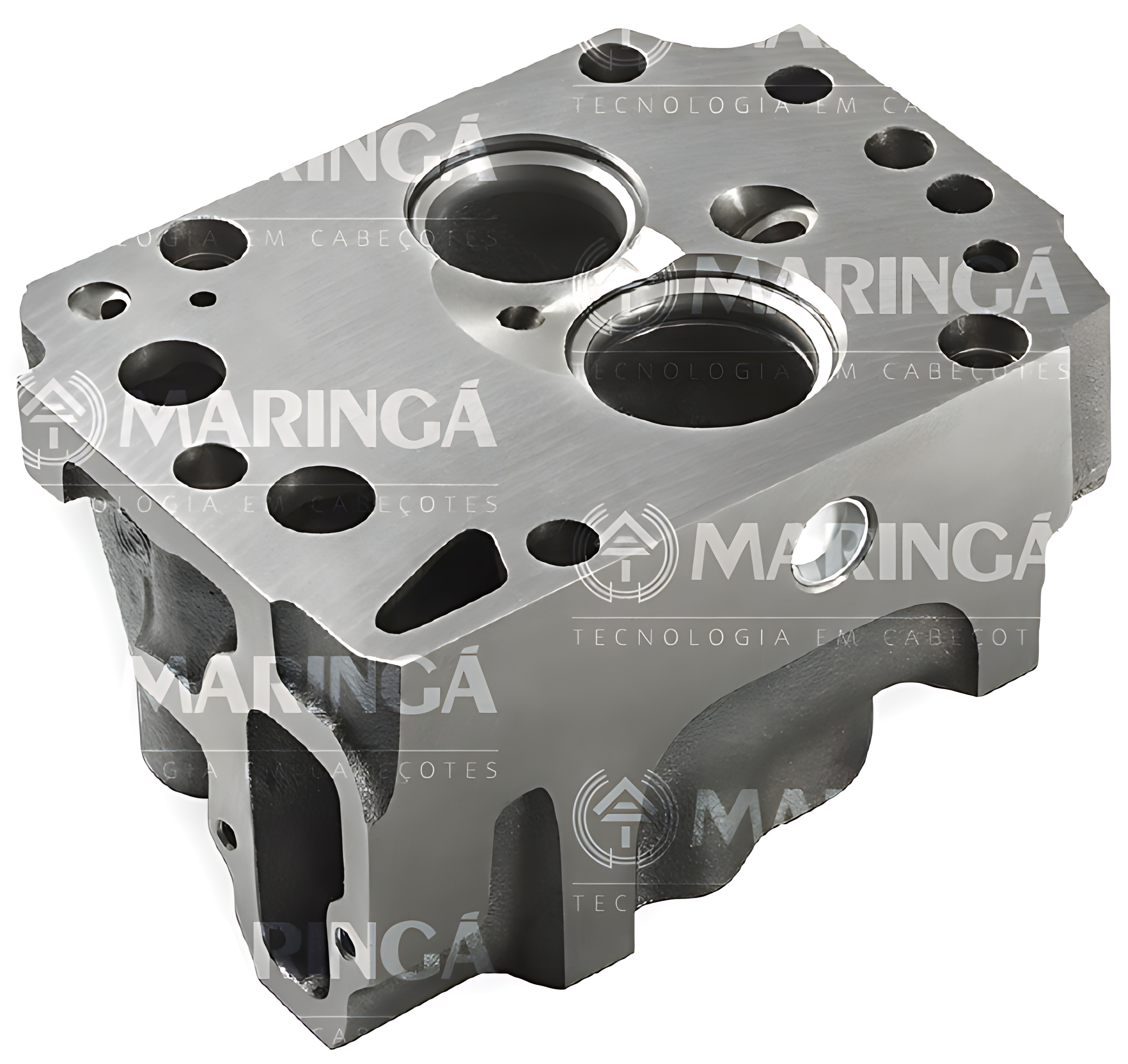 CABECOTE MOTOR MBB OM447/449 C/ TOP BRAKE  SEM VALVULAS - MB011