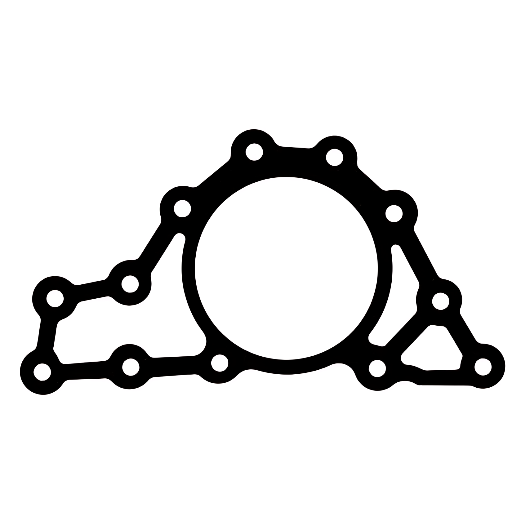 JUNTA CARCACA BOMBA OLEO - 2U2315380