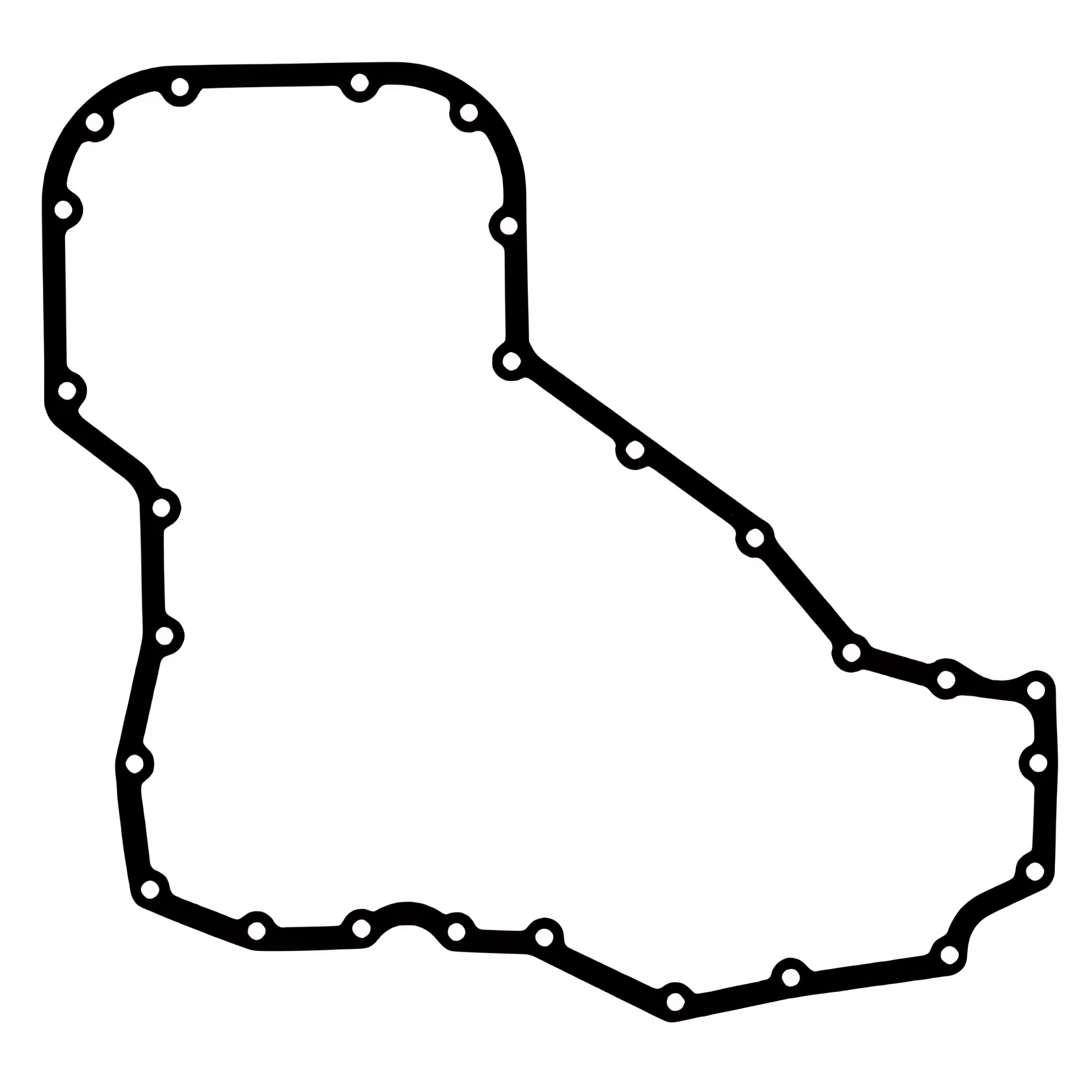 JUNTA DITRIBUICAO MOTOR CUMMINS ISC 6 CIL - 2T2109285A