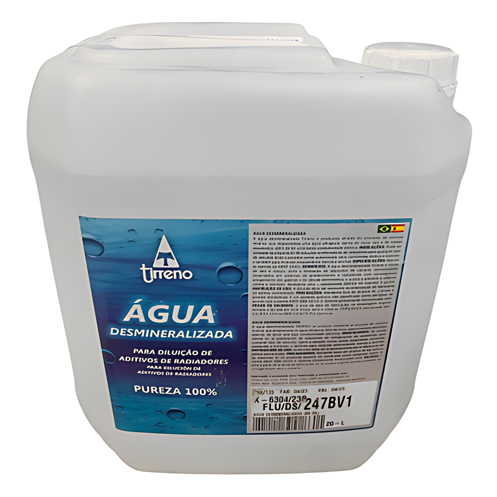 AGUA DESMINERALIZADA BALDE 20 LITROS - FLUDS247BV1