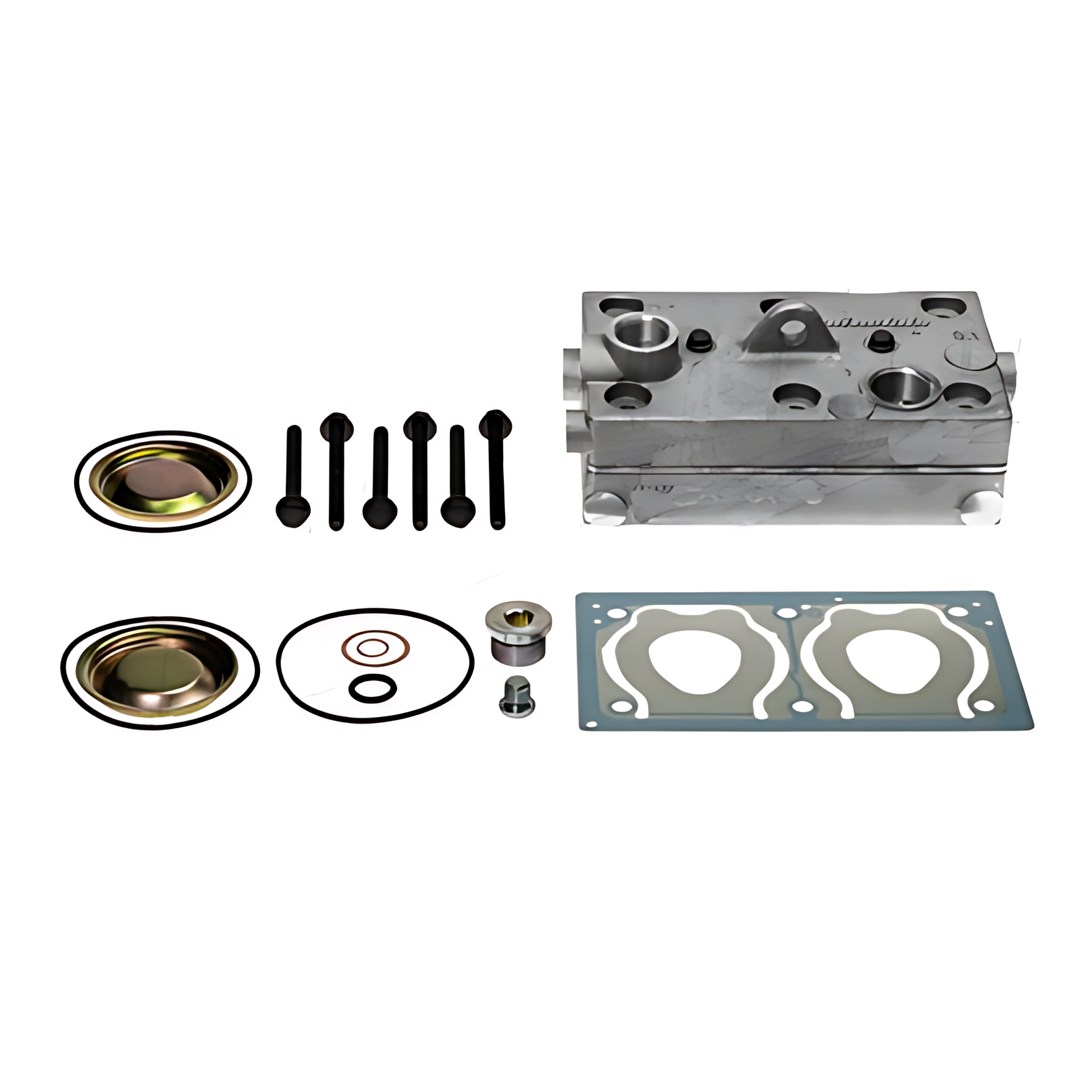 CONJUNTO CABECOTE COMPLETO REGULADO - 9125101040-CJ