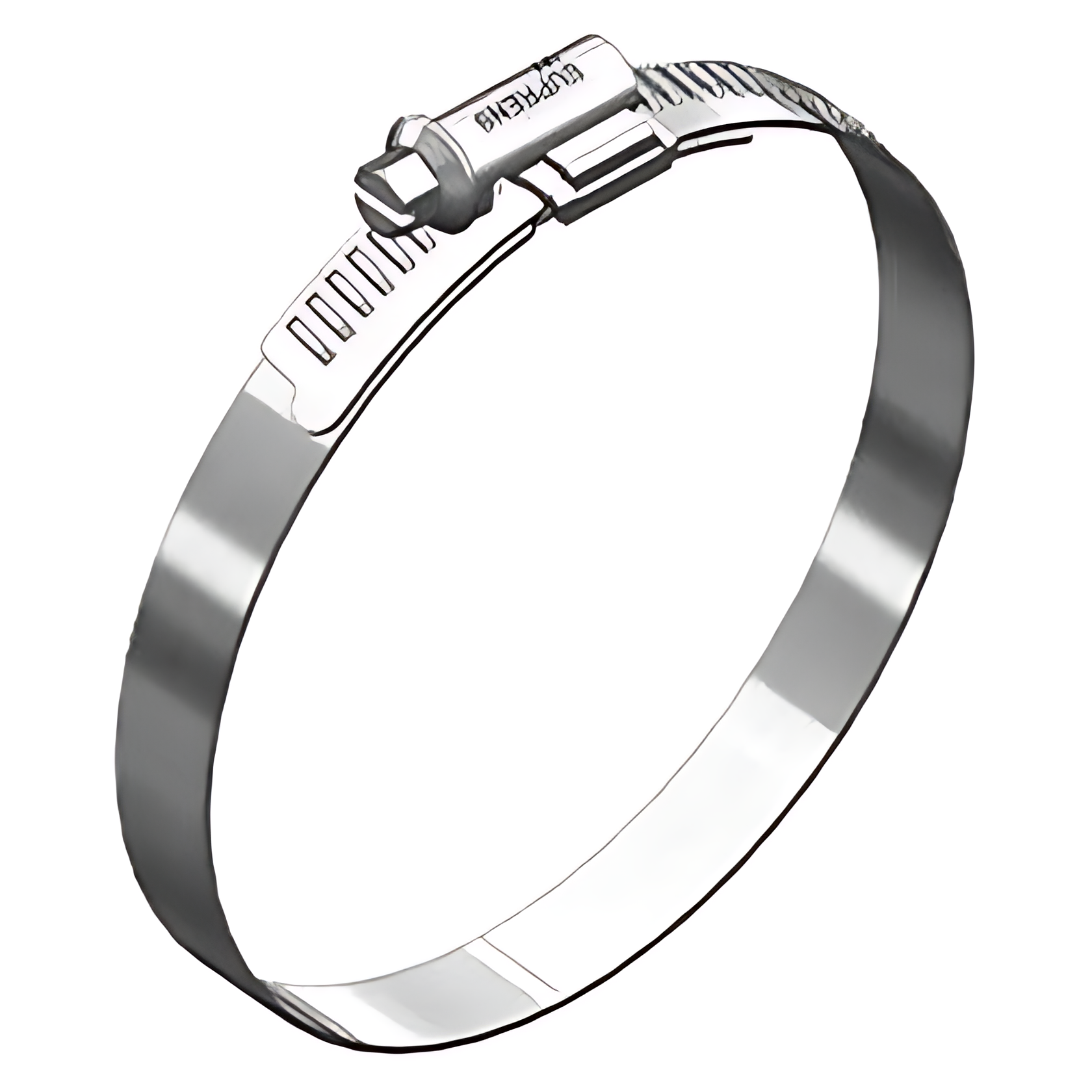 ABRACADEIRA ACO CARBONO GALVANIZADO ( 83MM - 102MM  LARGURA 12.6MM ) - CRAJ83102