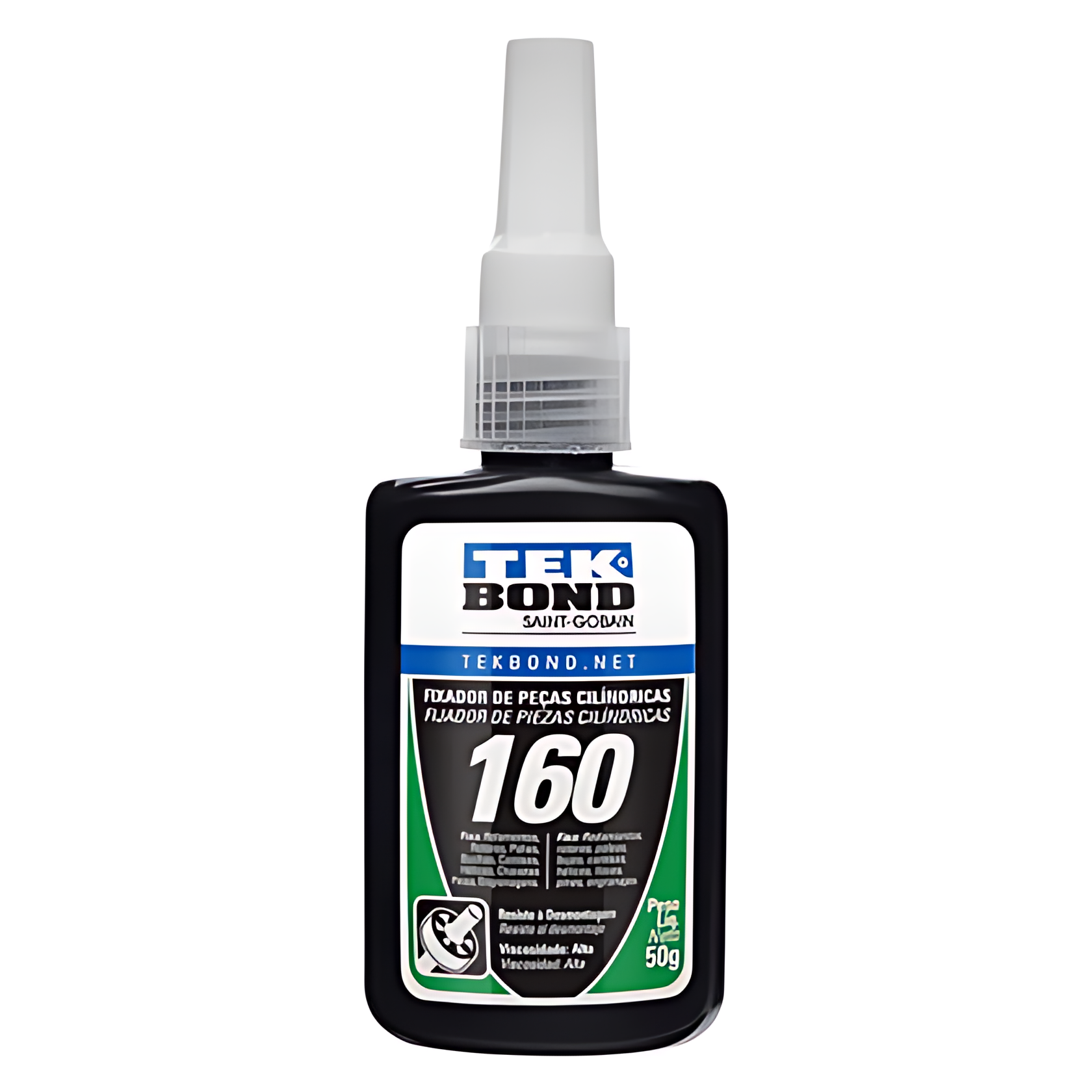 TRAVA ROSCA FIXA ROLAMENTO 160 VERDE 50G - 20191004300