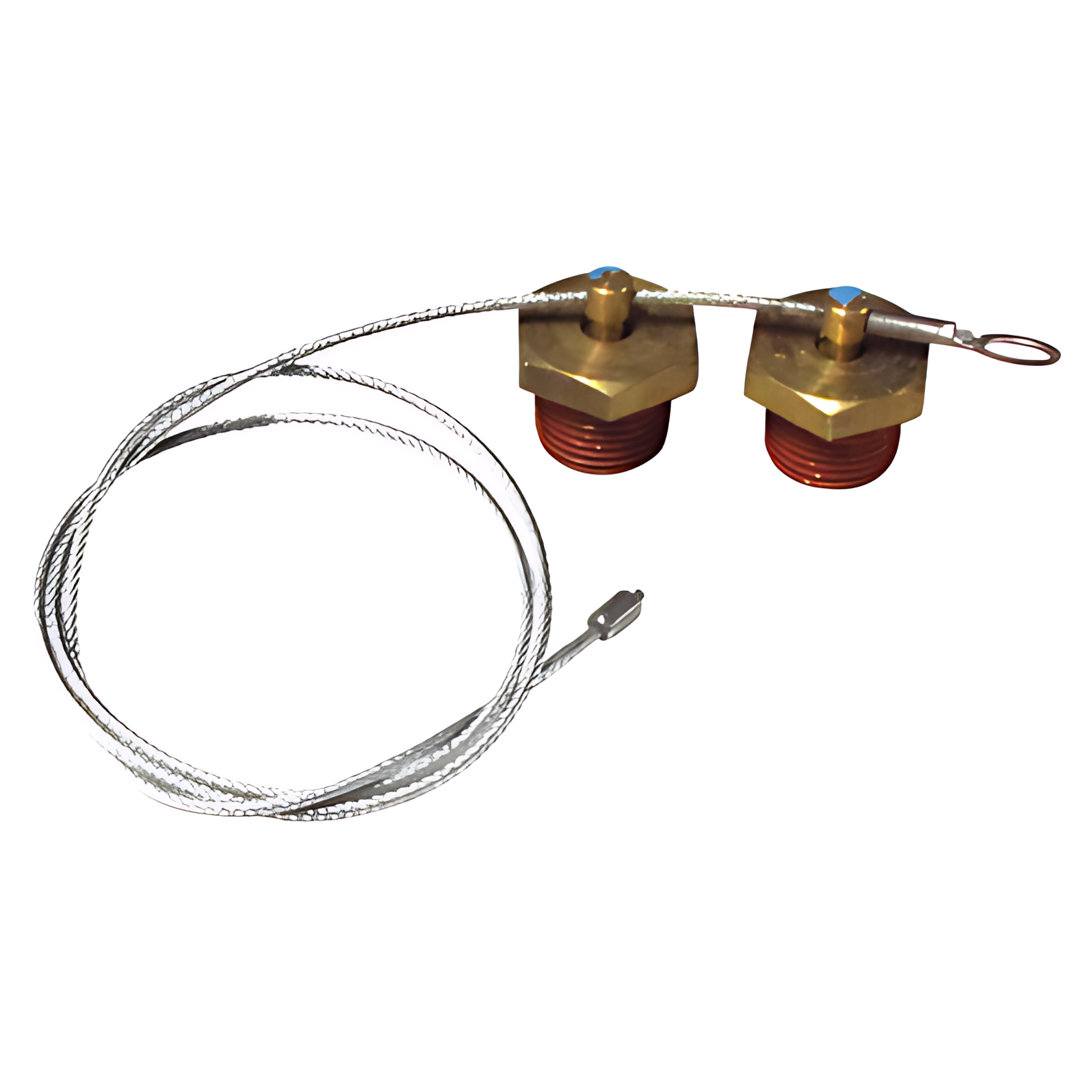 VALVULA DRENO BALÃO AR MANUAL DUPLA CABO 72CMTS - 2RD607271E