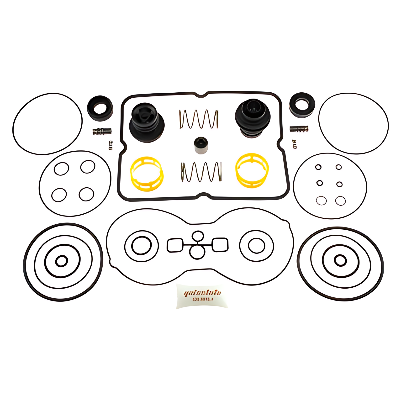 JOGO REPARO VALVULA MODULADORA ABS - QA2075