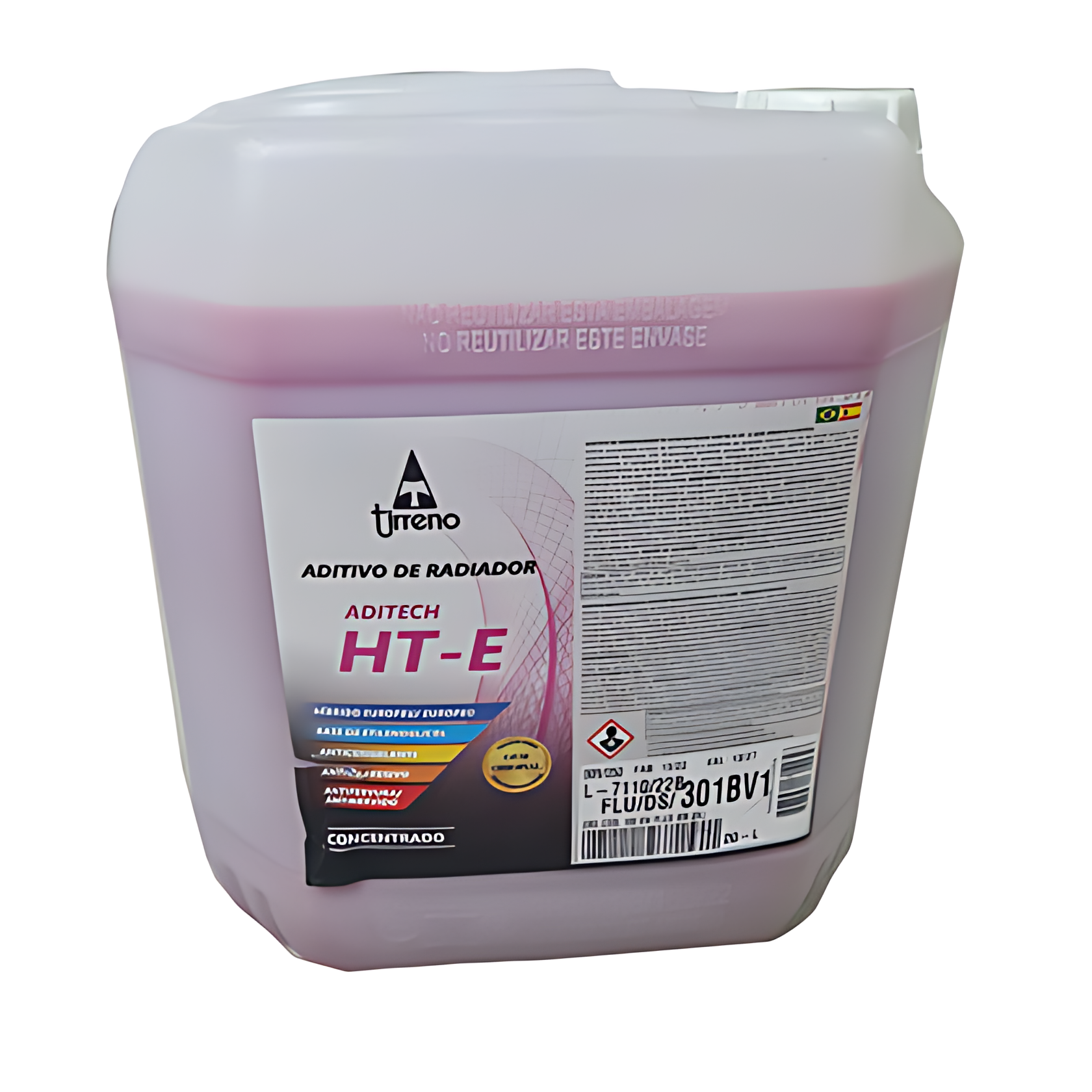 ADITIVO HIBRIDO 20 LITROS CONCENTRADO ROSA LILAS - FLUDS301BV1