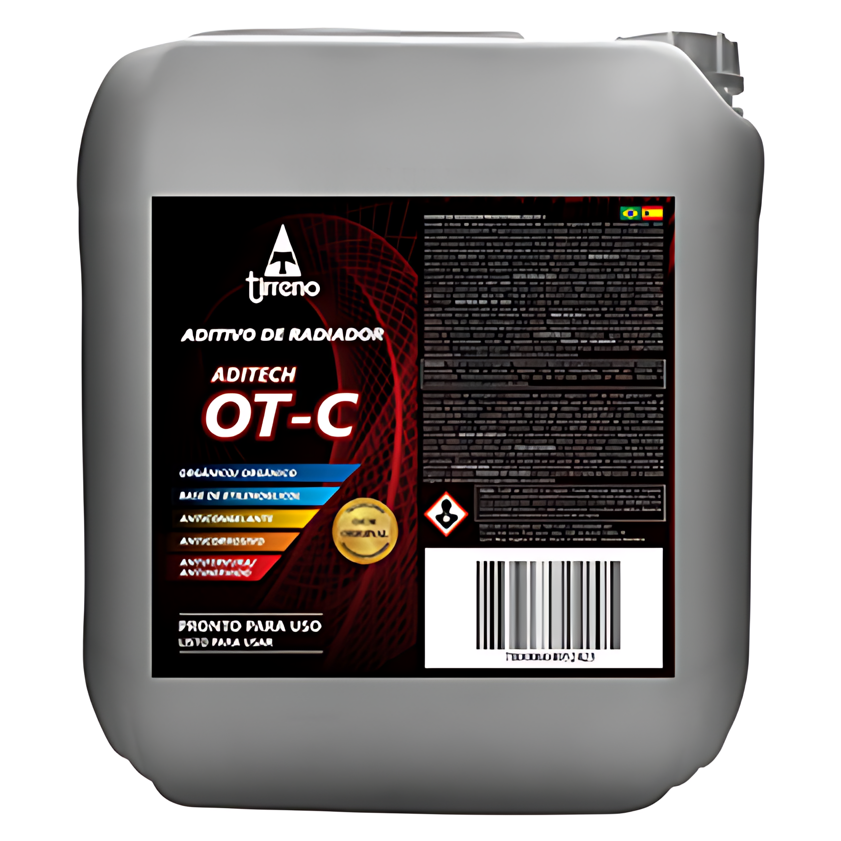 ADITIVO PRONTO USO ORGANICO 20 LITROS LARANJA - FLUDS296BV1