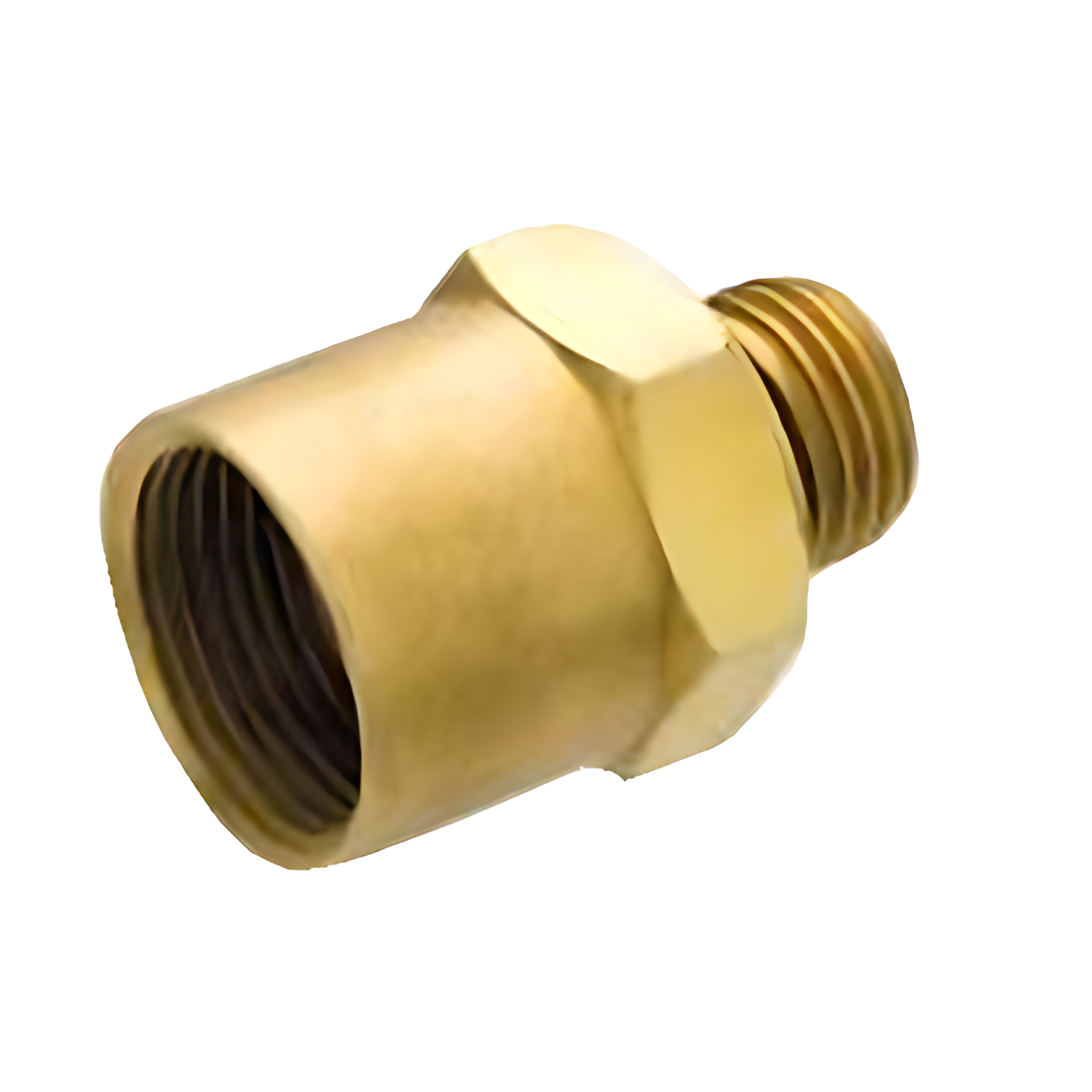 ADAPTADOR/UNIAO MACHO X FEMEA COM REBAIXO M16X1,5XM22X1,6 ( LATAO ) - 1106AL