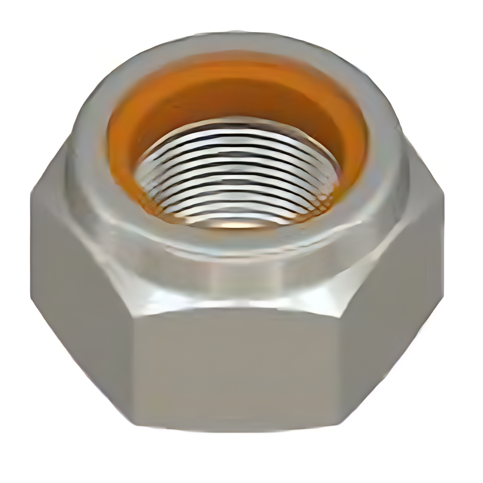 PORCA SEXTAVADA AUTOTRAVANTE COM NYLON M6X1,0 - 27720