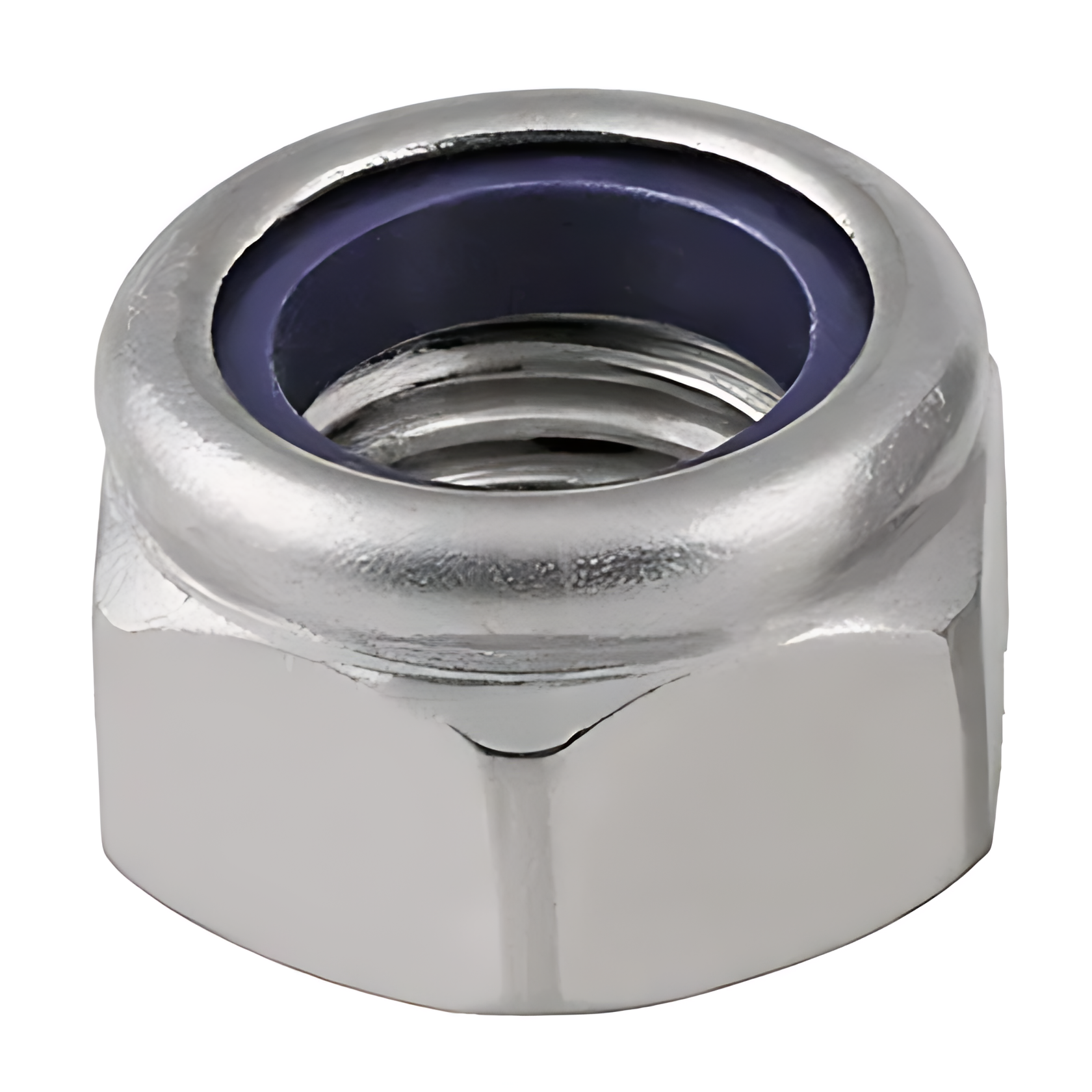 PORCA SEXTAVADA AUTOTRAVANTE NYLON BAIXA 5/8 X 18 UNF ZB (PARLOK) - 13679