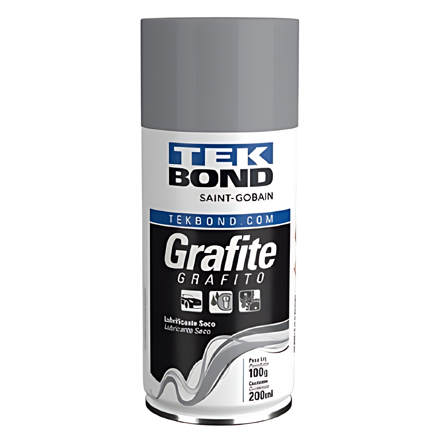 SPRAY GRAFITE SECO 200ML/100G - 69957367257