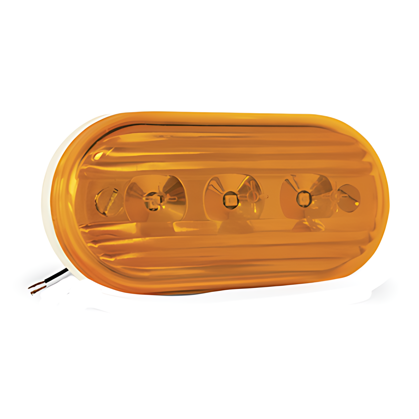 LANTERNA LATERAL LED BIVOLT ACRILICA AMARELO - PL09040061