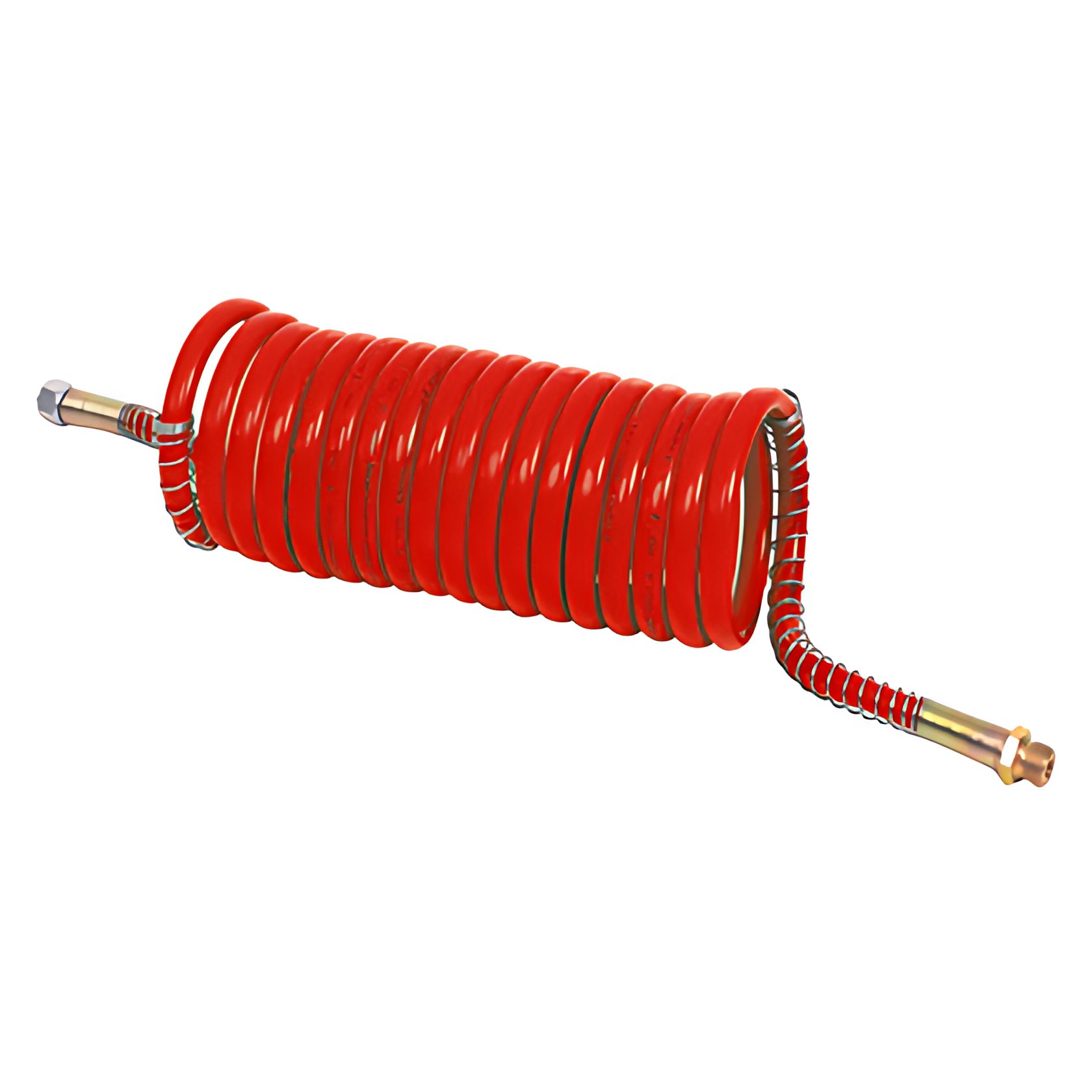 MANGUEIRA ESPIRAL PA 12 C/TRAMA 6,50 MF M16x1,5 x FG M16x1,5 BI-TREM VERMELHO - 082065BITRTVM