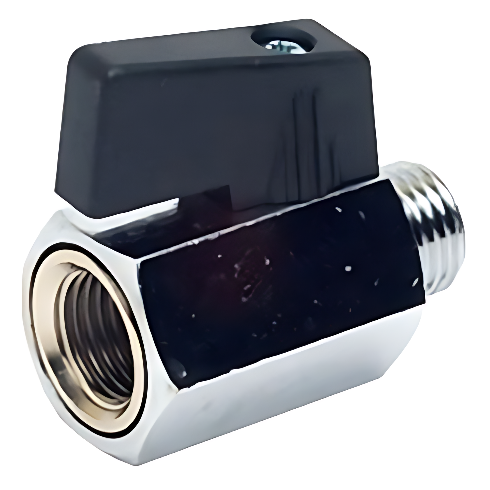 VALVULA ESFERA ( MINI ) MACHO X FEMEA 1/4 X 1/4 - 66116