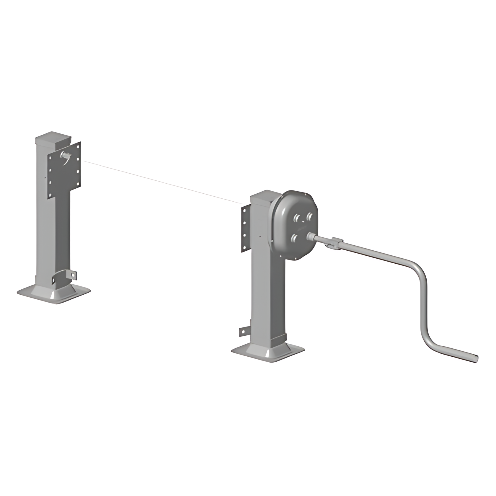 CONJUNTO PE MECANICO B280 670MM SAPATA FIXA - 260001127P