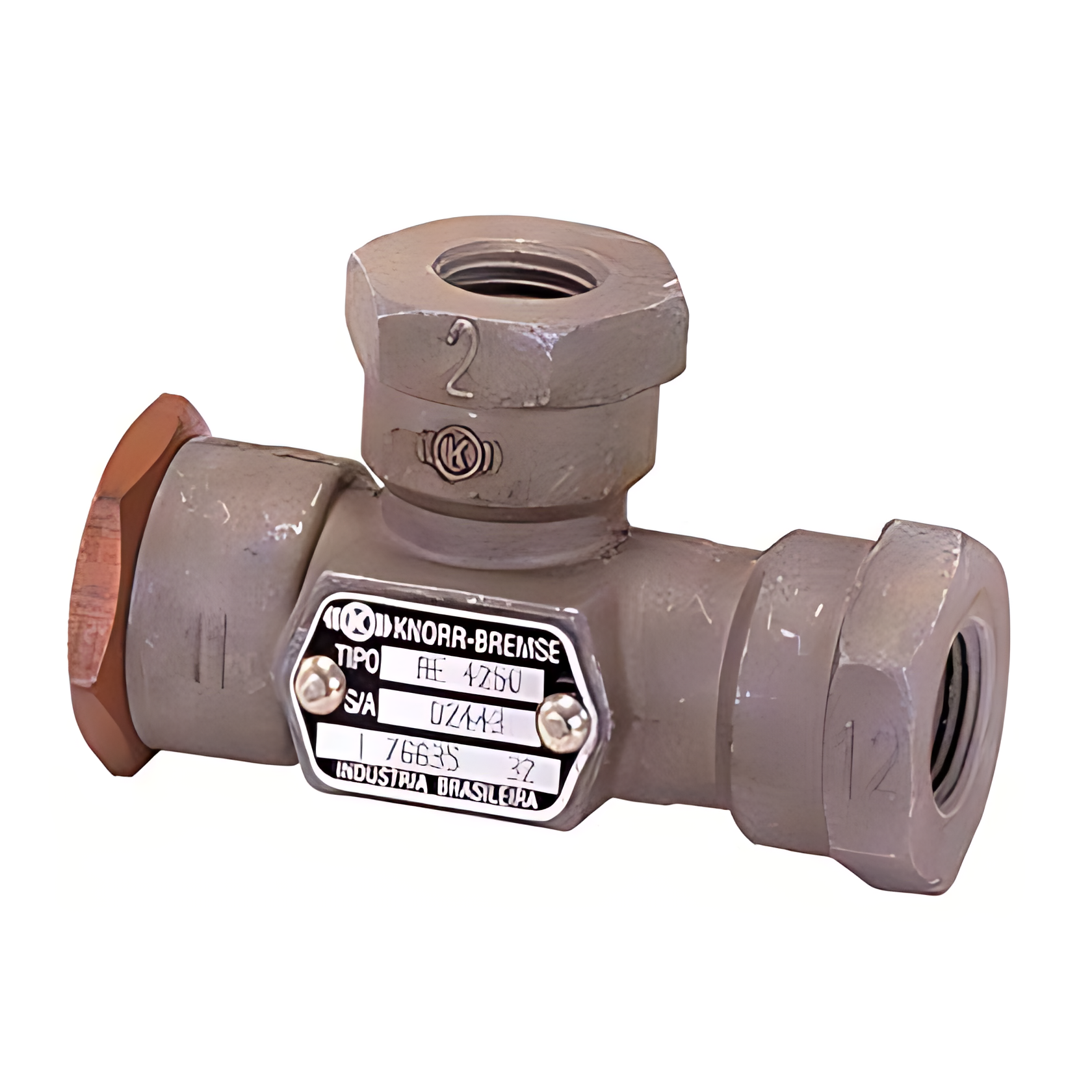 VALVULA 2 VIAS M16X1,5 SEM SUPORTE - I7663560