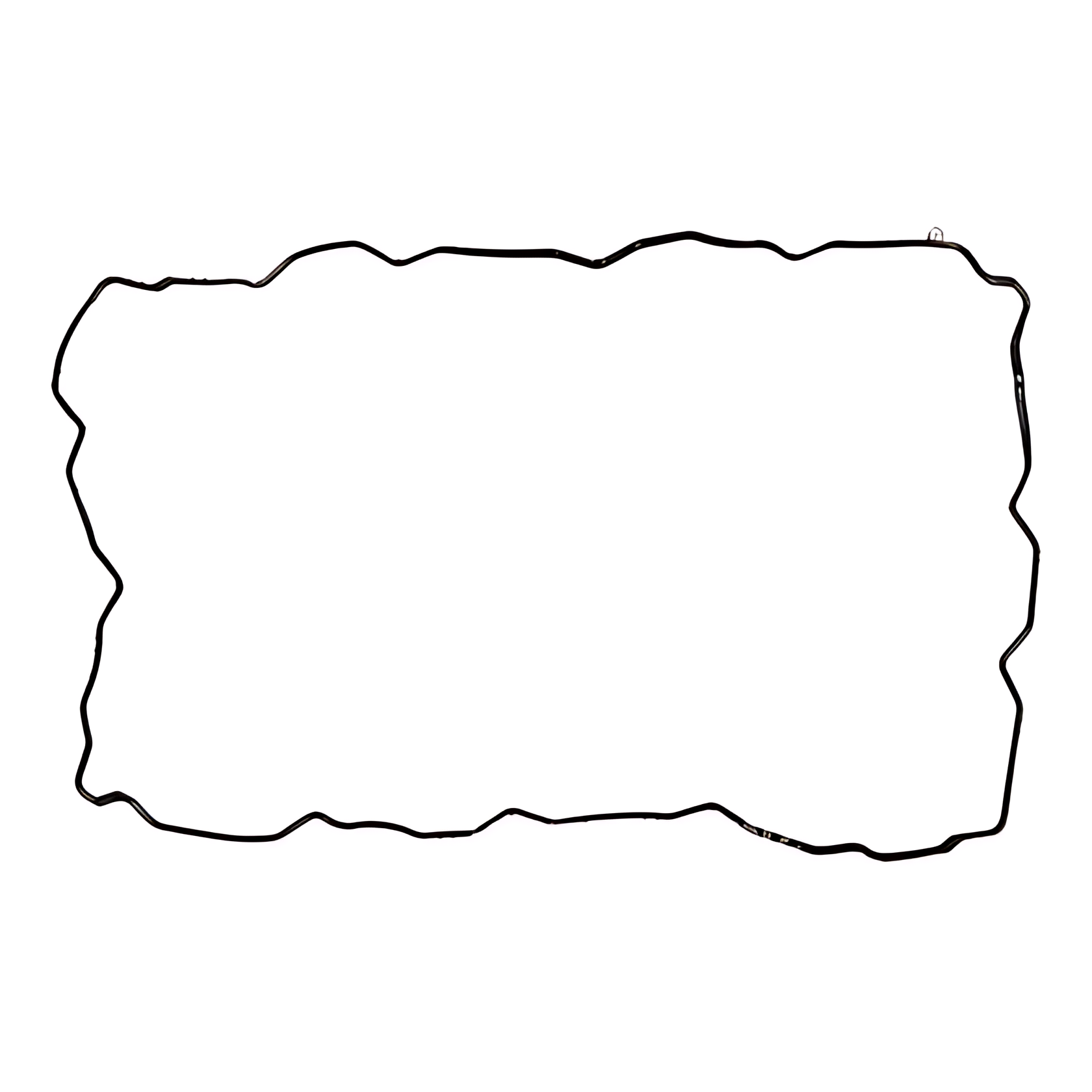 JUNTA CARTER MOTOR PERFIL BORRACHA CARTER PLASTICO OM904 OM924 - 713616100