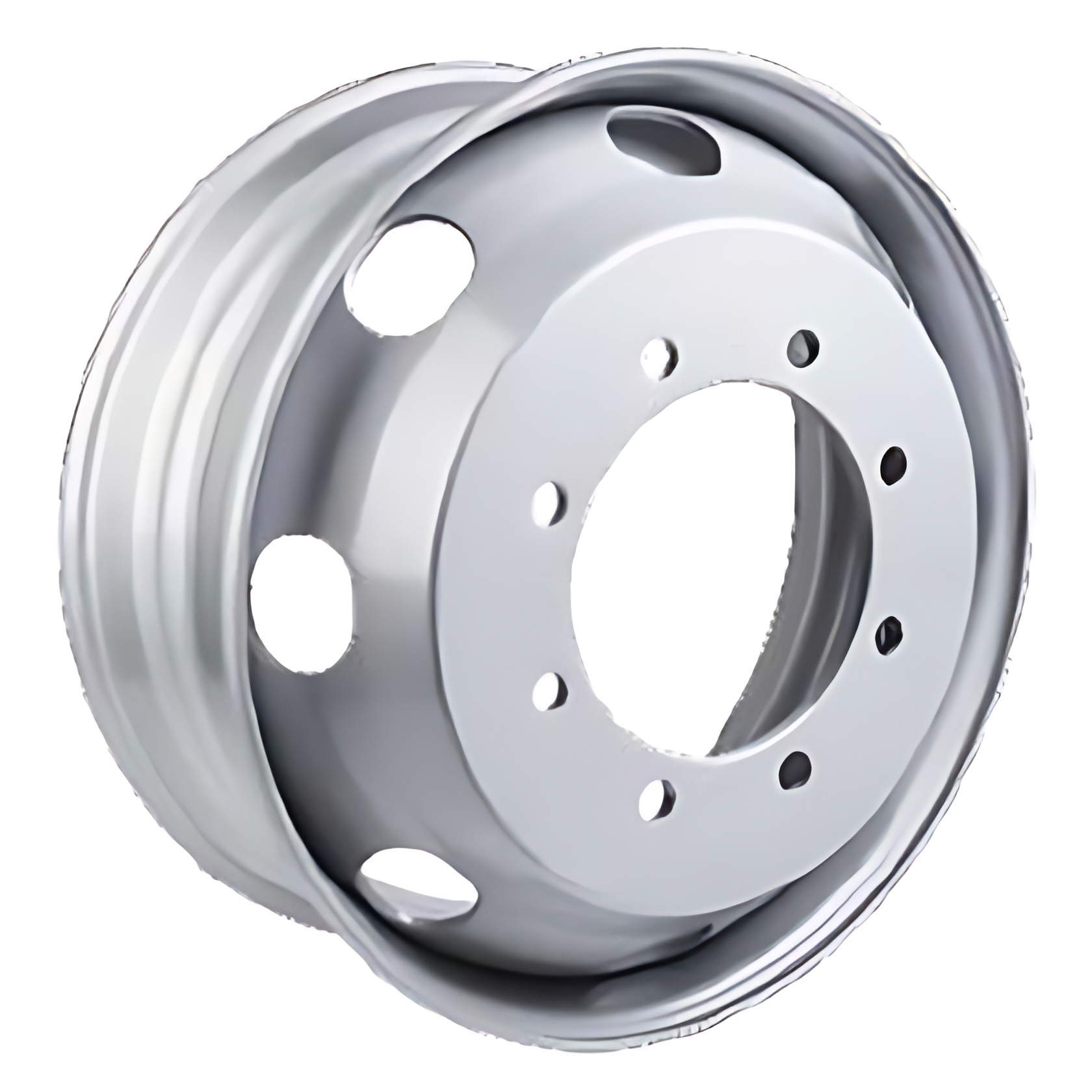 RODA DISCO 7,50 x 22,5 SEM CAMARA 8 FUROS RETO PNEU 275 - BVIM5063R