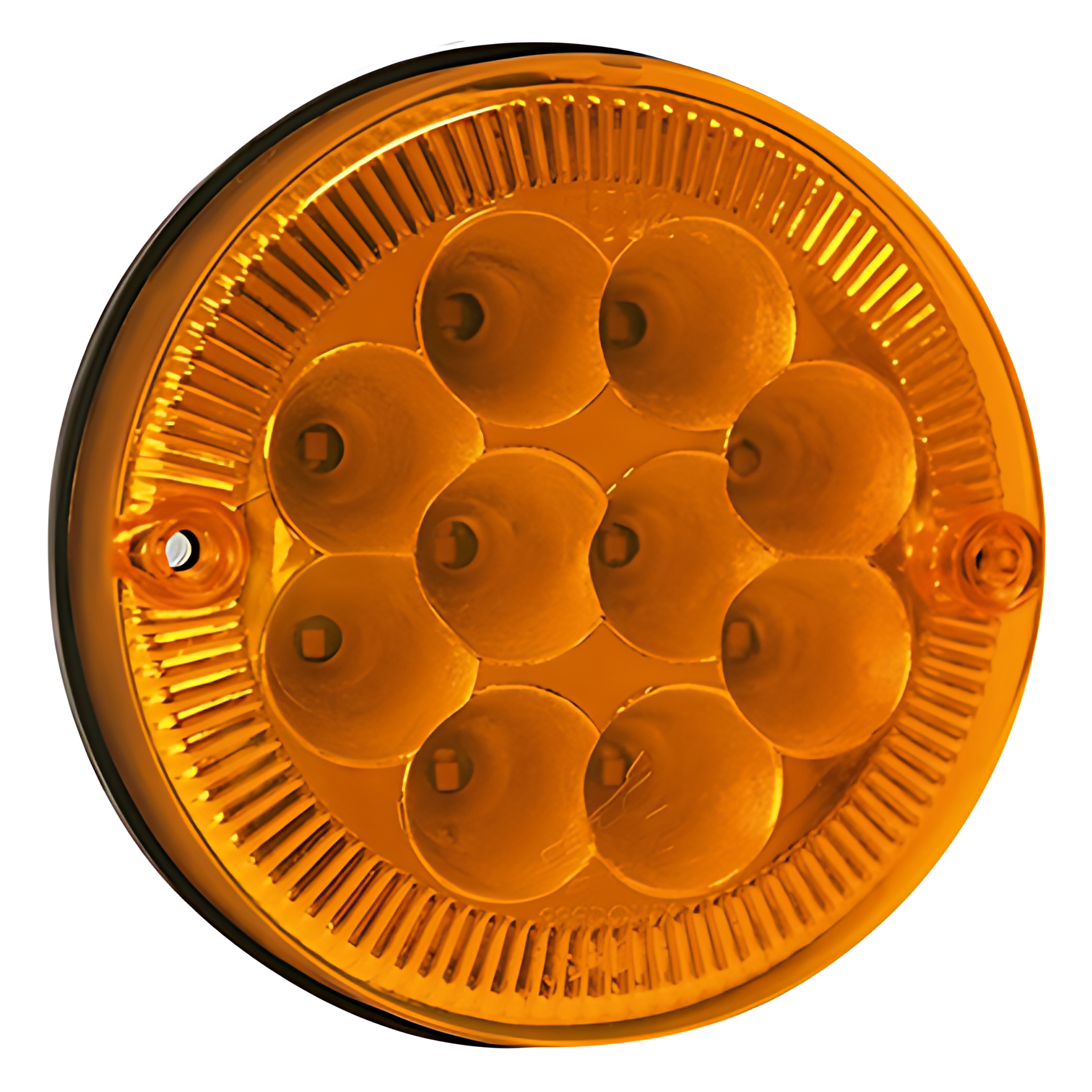 LANTERNA DIRECIONAL 10 LEDS 1 POLO AMARELA BIVOLT ACRILICO - PL07620061